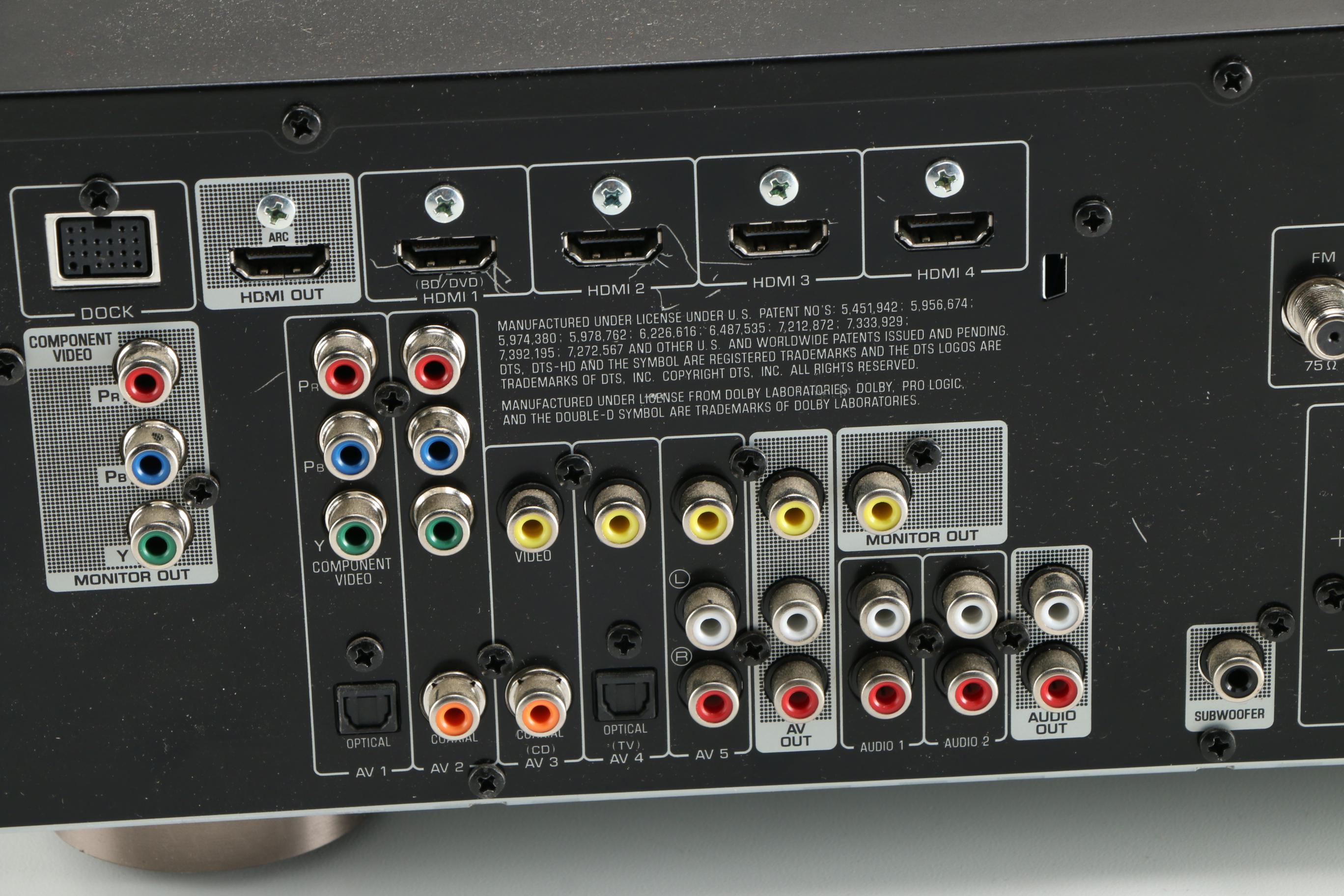 Yamaha Natural Sound AV Receiver