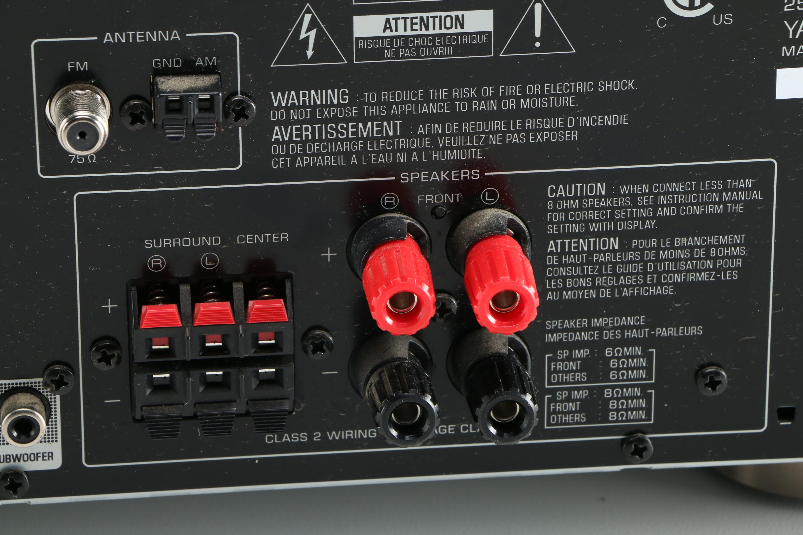 Yamaha Natural Sound AV Receiver