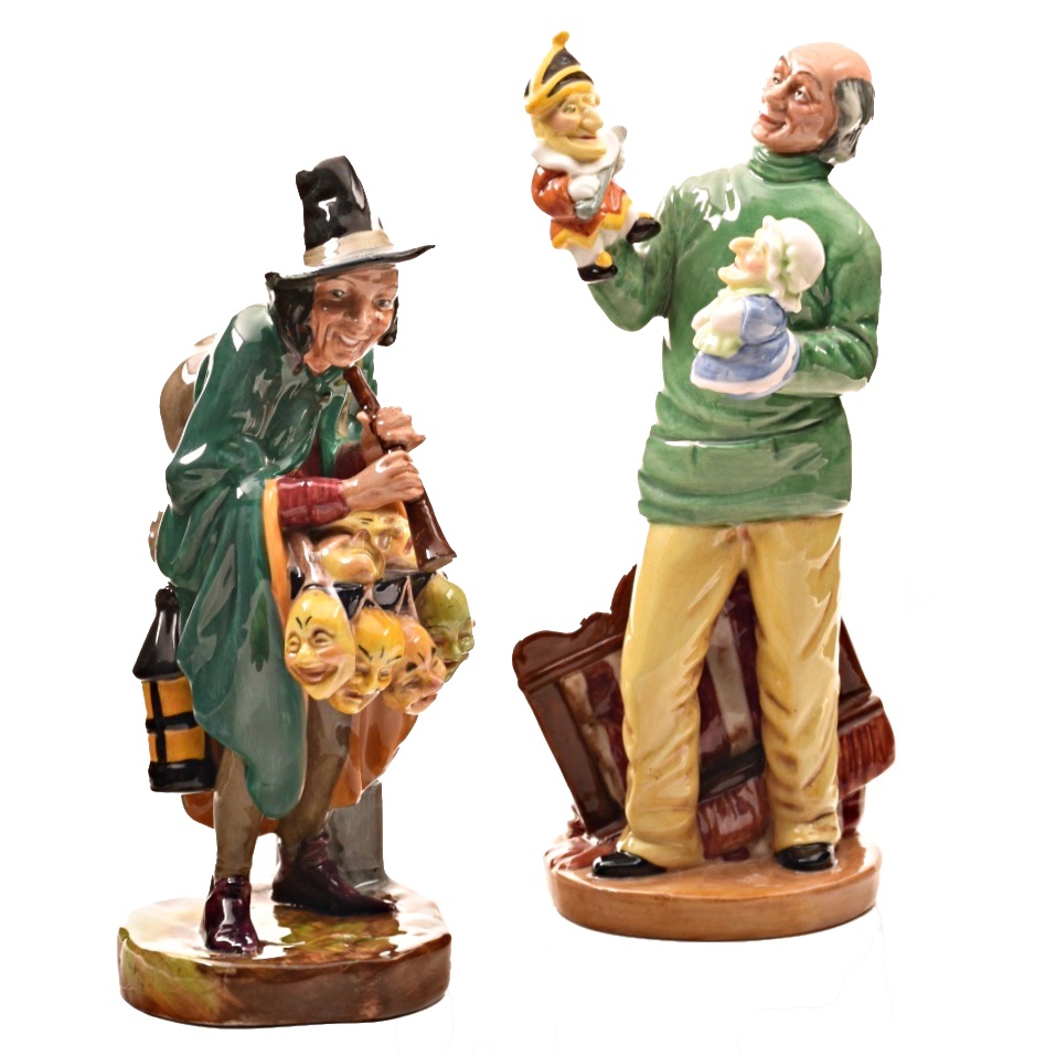 Two Royal Doulton Porcelain Figurines