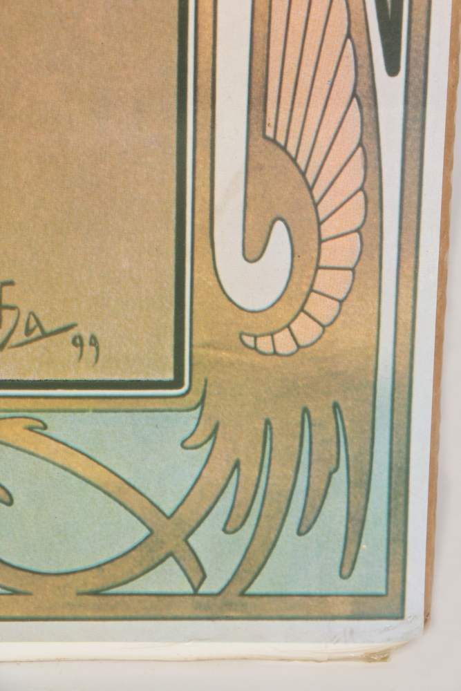 After Alphonse Mucha "The Times of the Day" Offset Lithographs