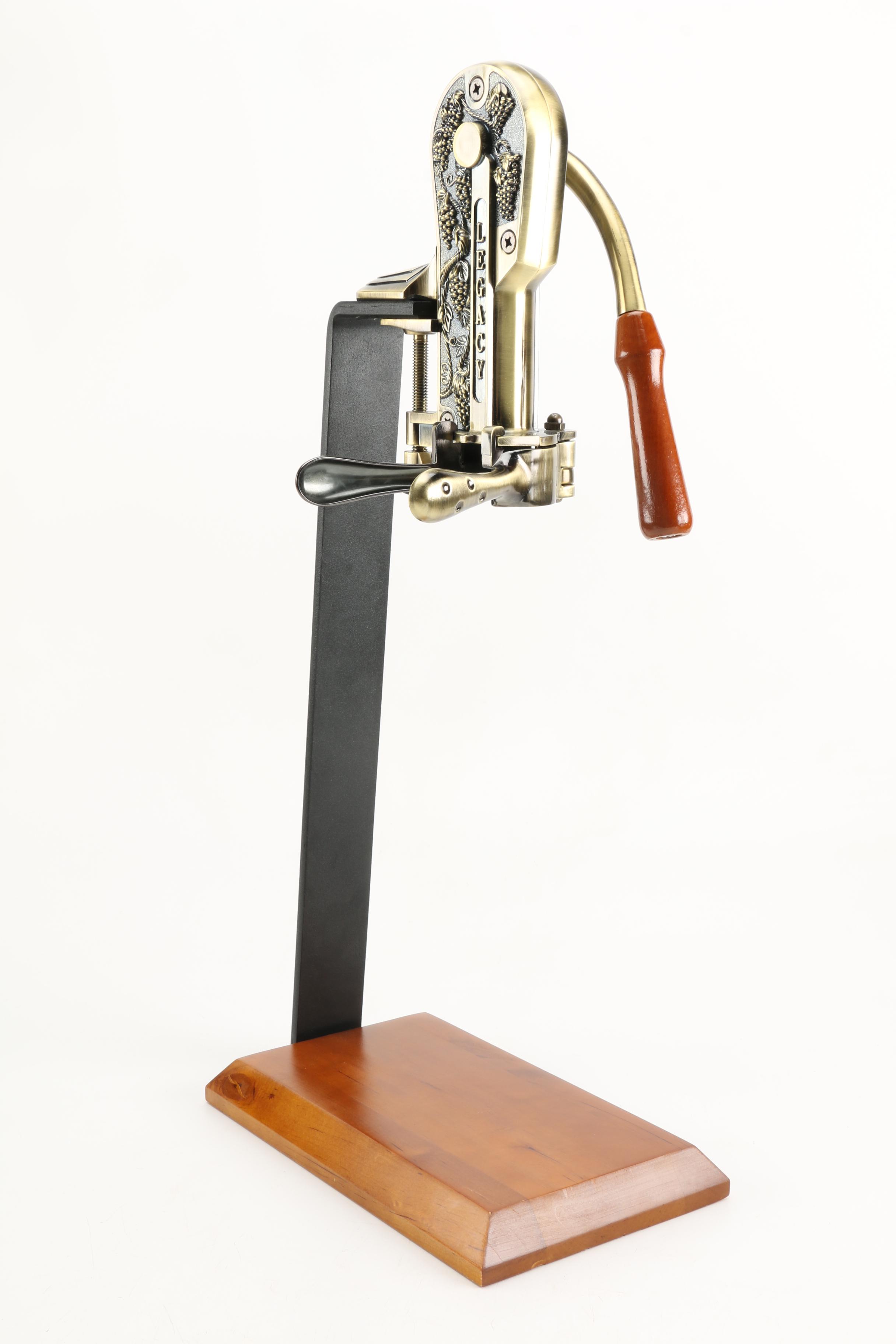 Legacy Corkscrew with Wooden Stand