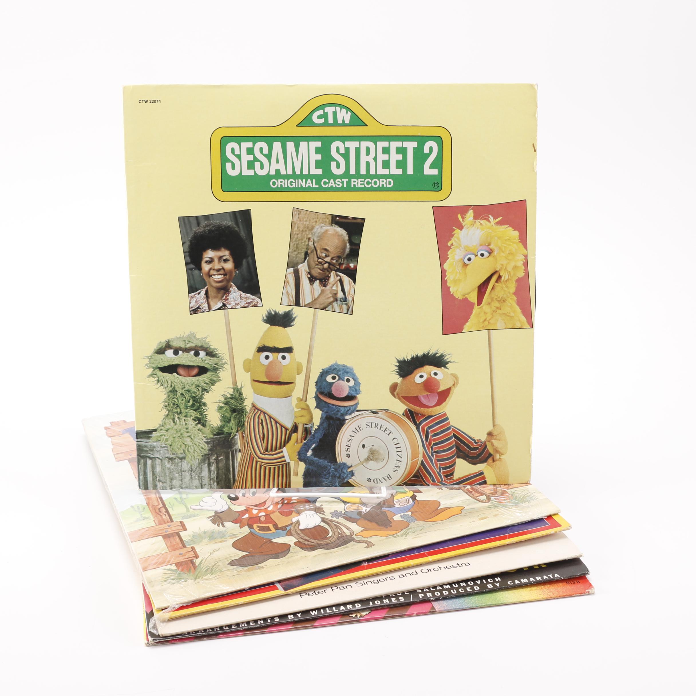 Sesame Street, Disney and Other Children's Records