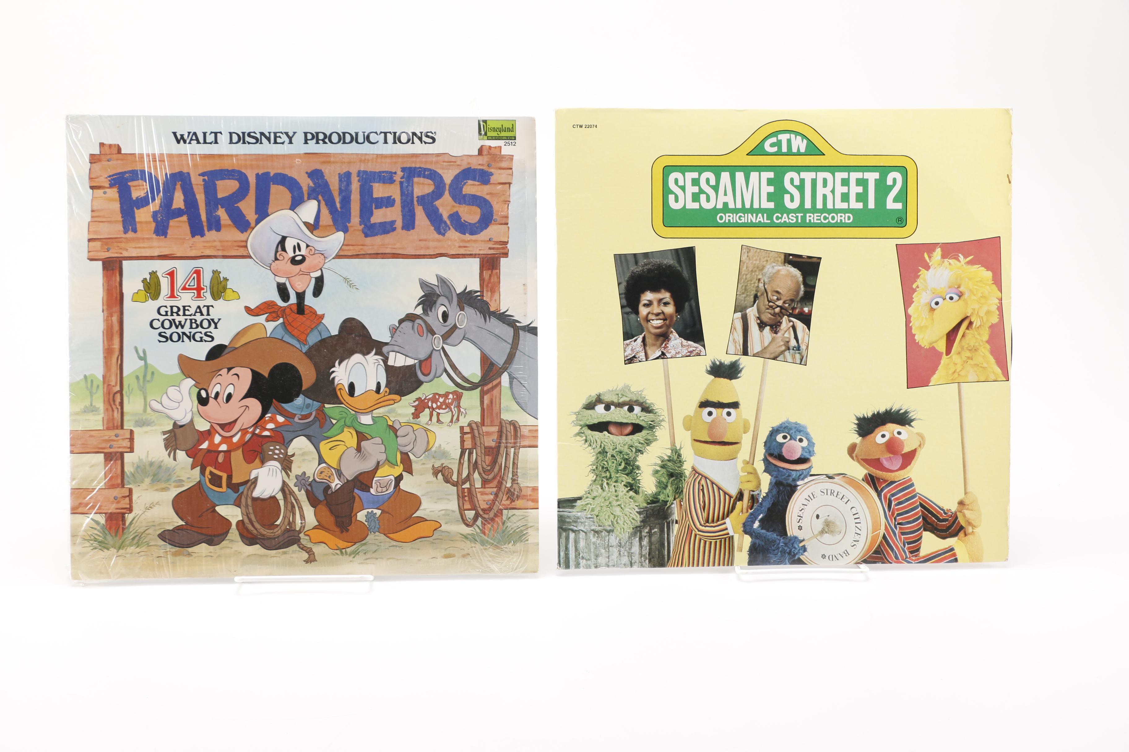 Sesame Street, Disney and Other Children's Records