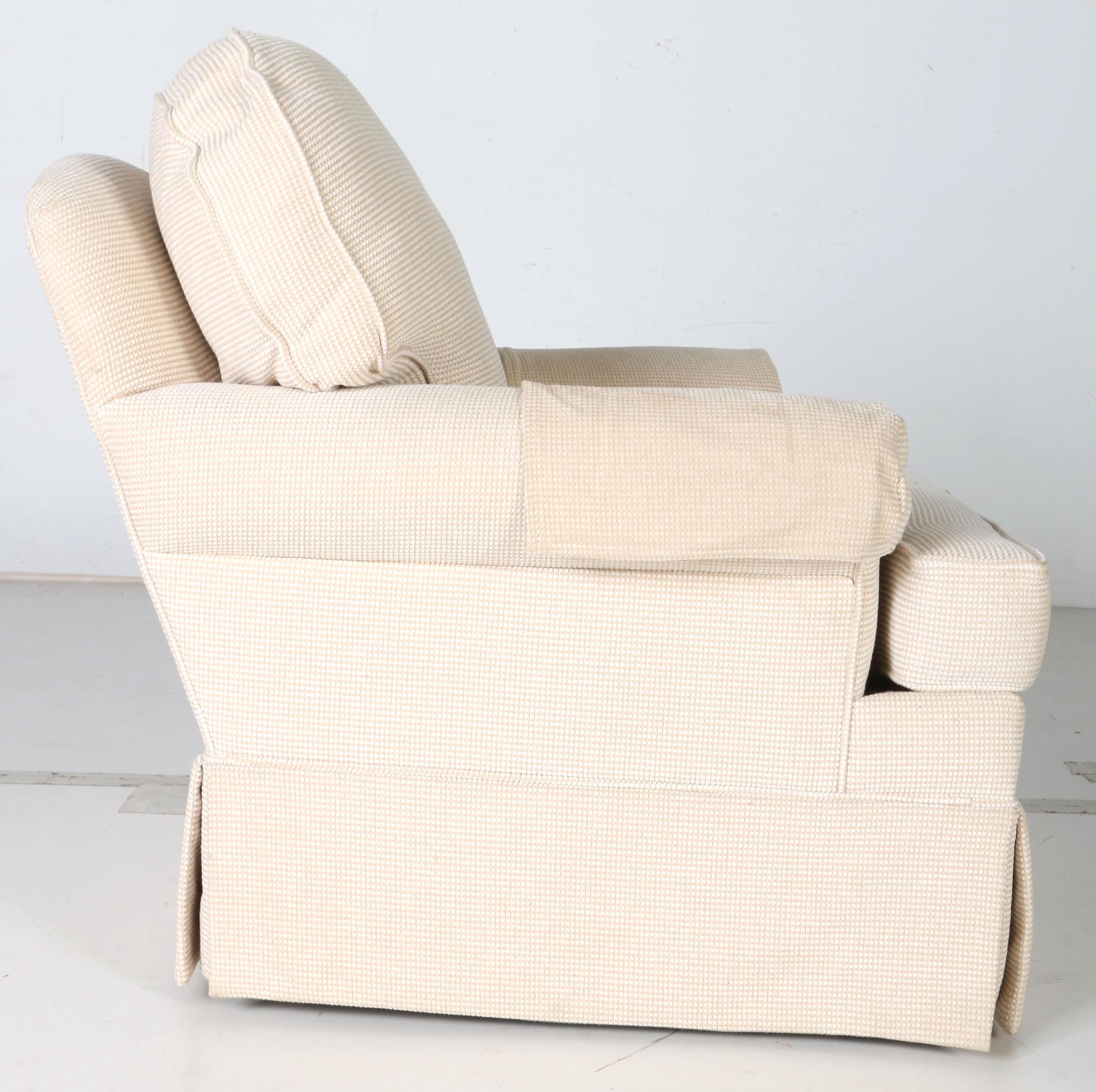 Ethan Allen Swivel Rocking Club Chair