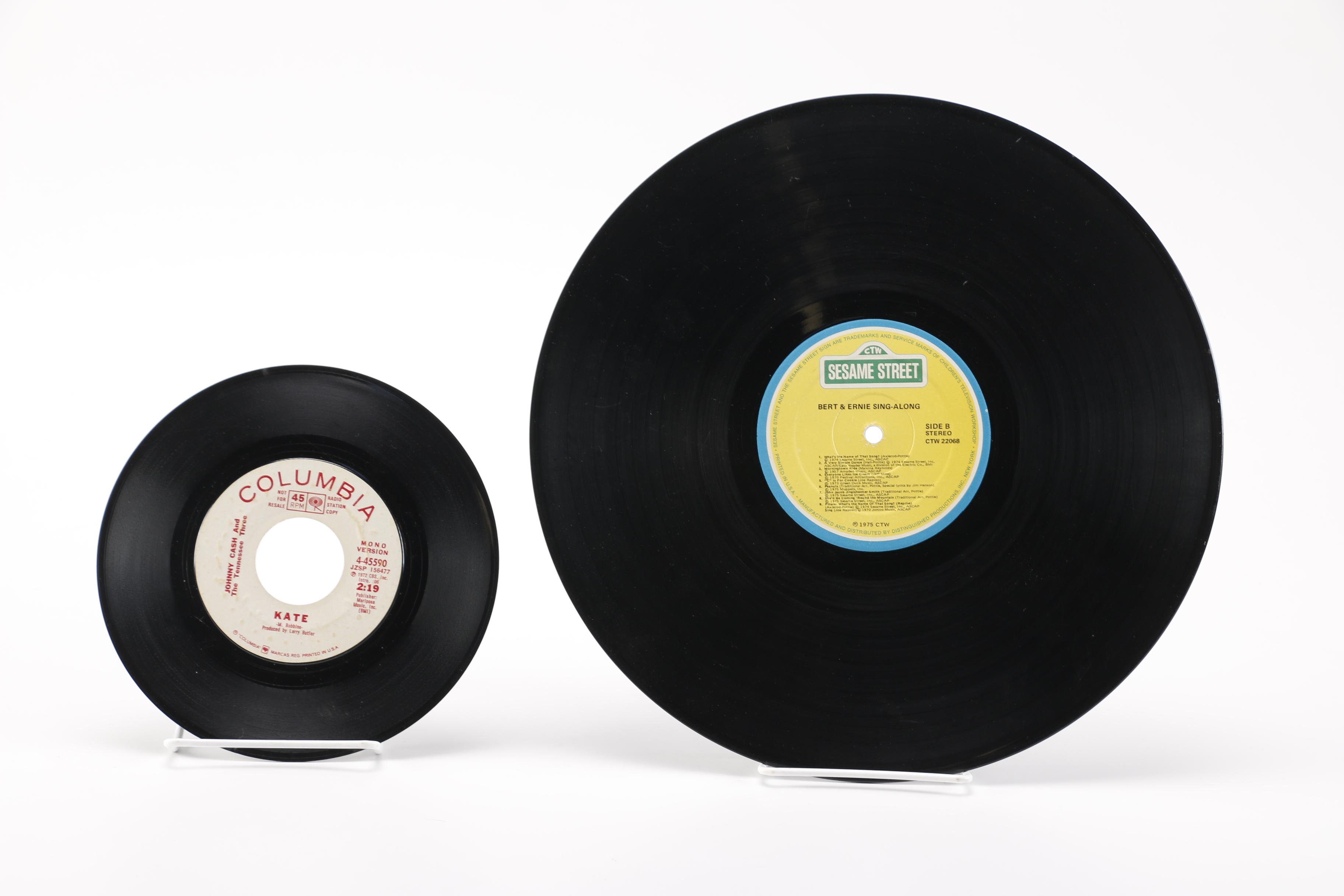 Sesame Street, Disney and Other Children's Records