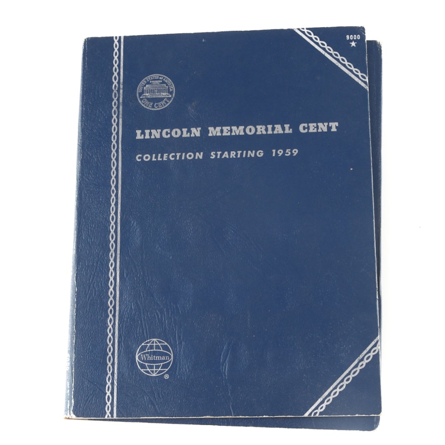 Whitman Binder of Lincoln Memorial Reverse Pennies