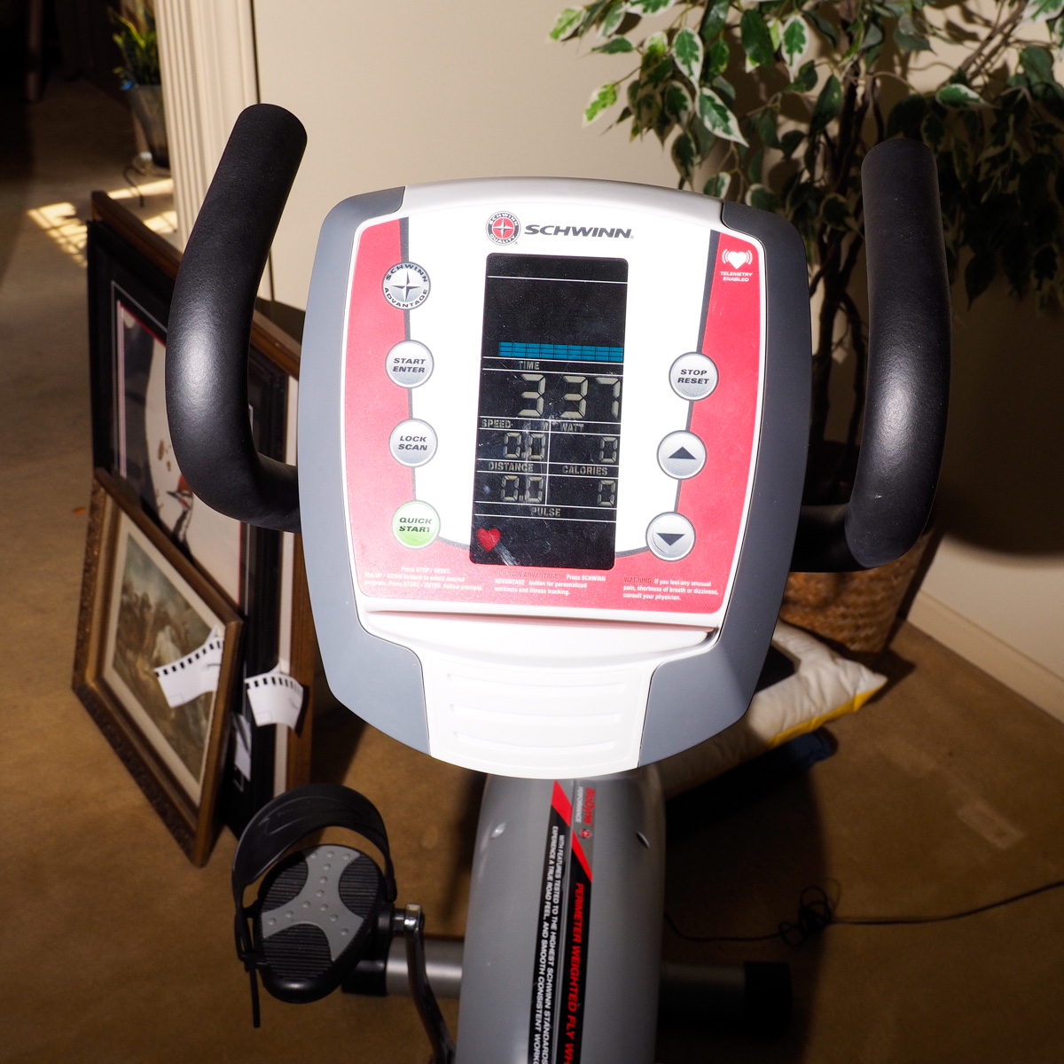 Schwinn 240 Biofit Recumbent Electronic Exercise Bike