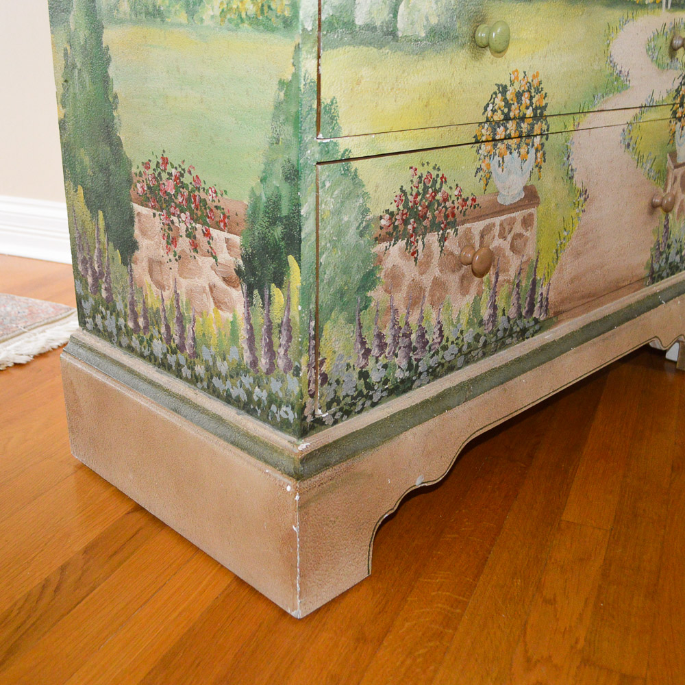Hand Painted Chest of Drawers
