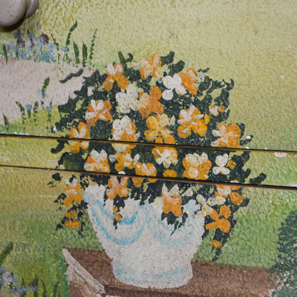 Hand Painted Chest of Drawers