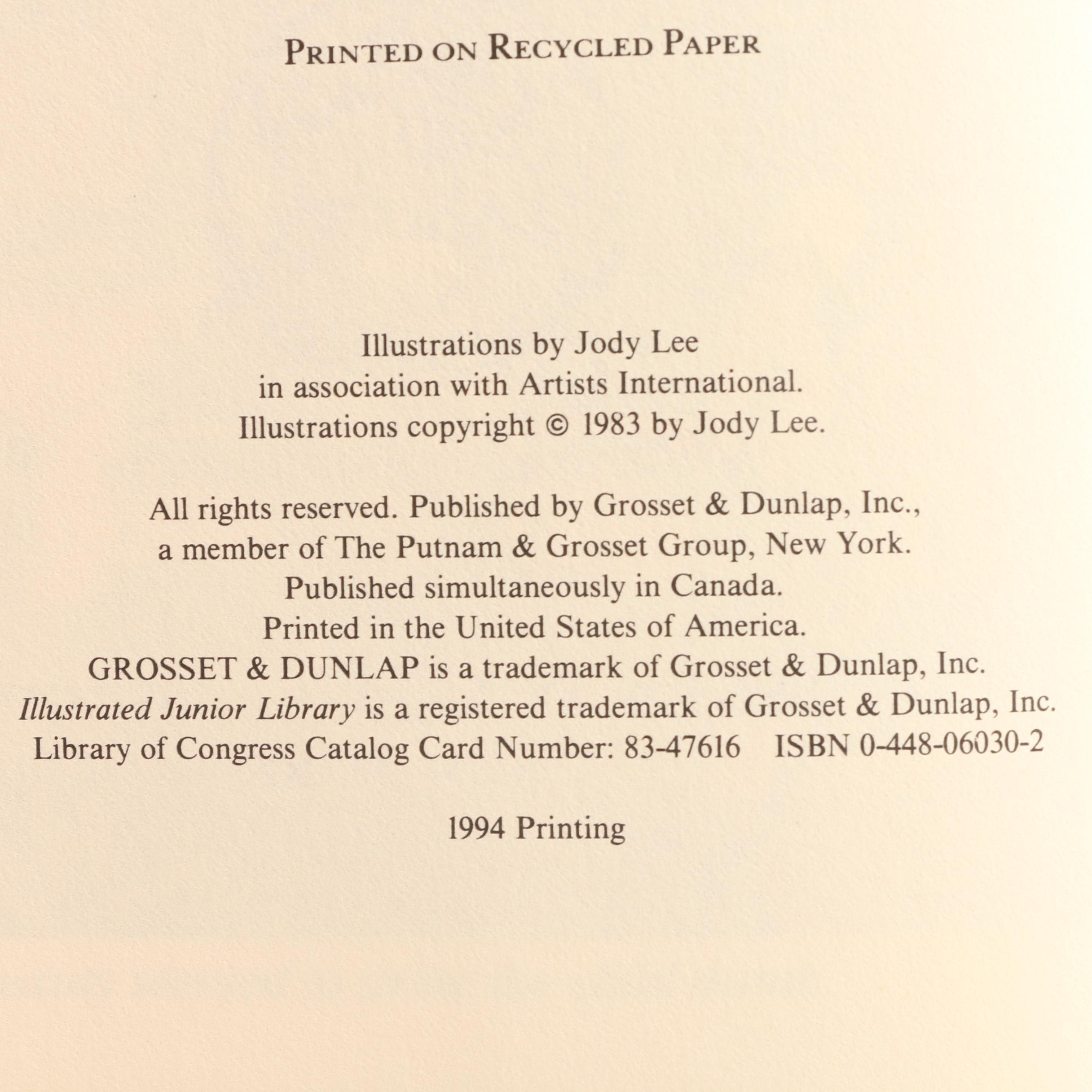 Twenty-Three Volume Set of "Illustrated Junior Library"