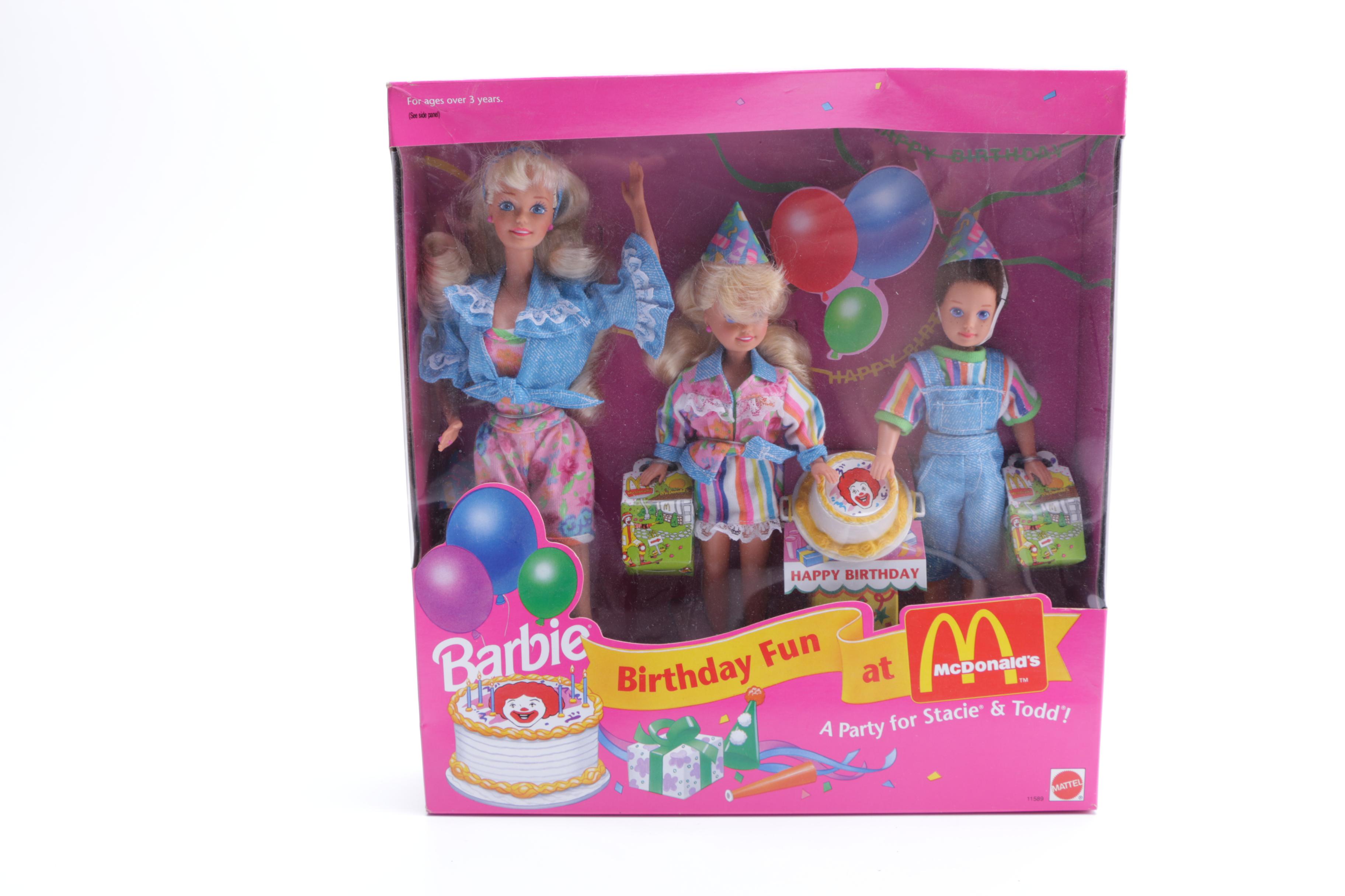 Barbie Dolls Including "Crystal" and "Peaches 'n Cream"