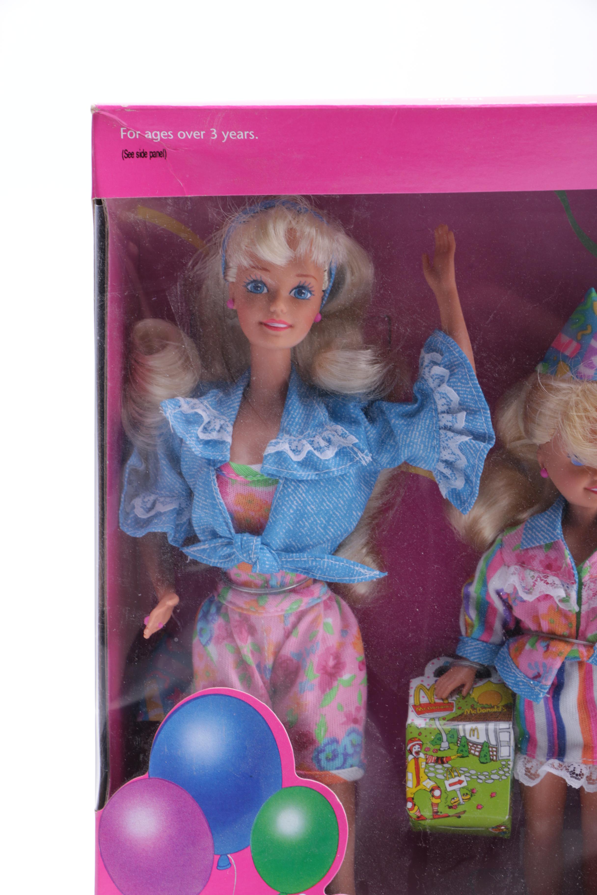 Barbie Dolls Including "Crystal" and "Peaches 'n Cream"