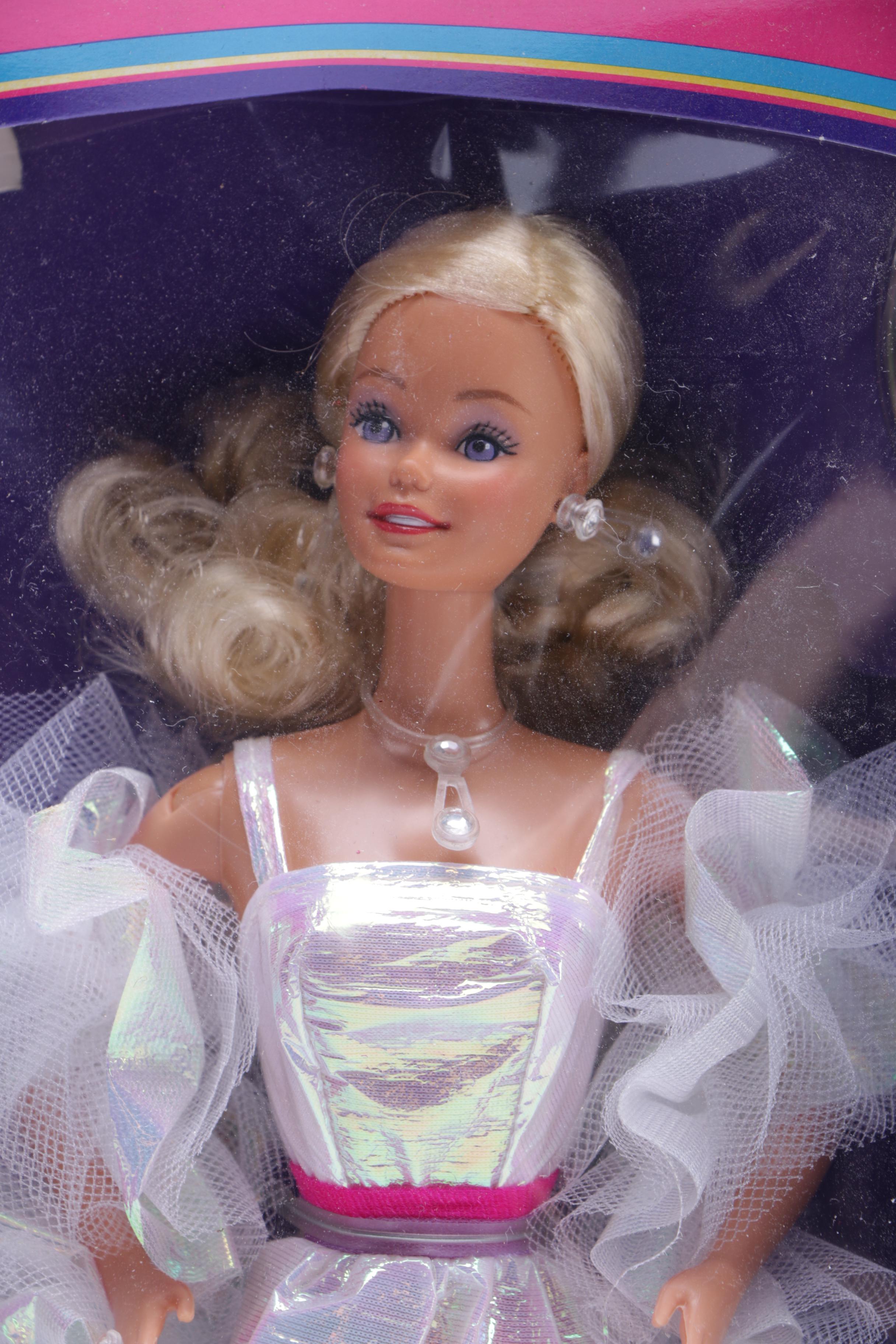 Barbie Dolls Including "Crystal" and "Peaches 'n Cream"