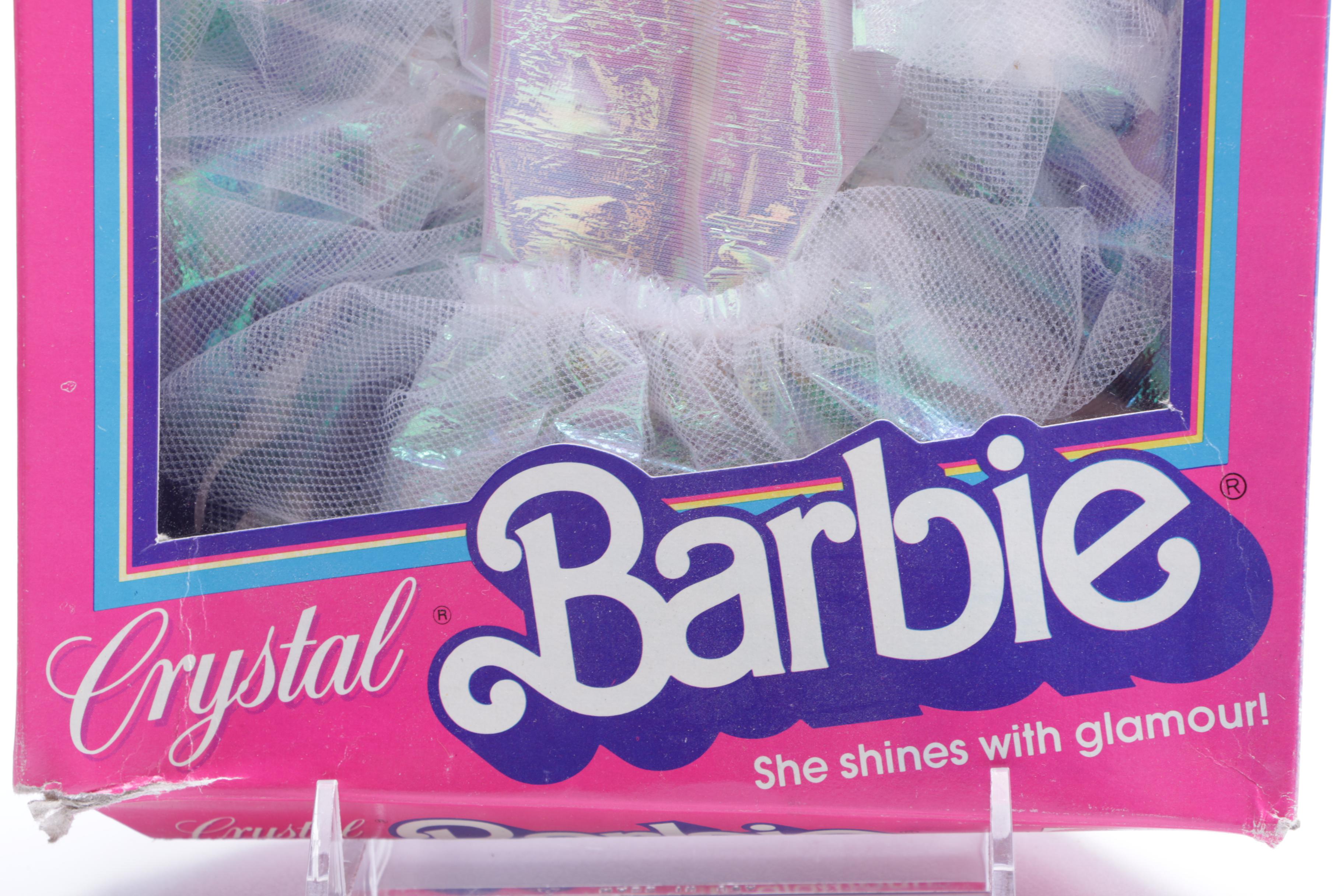 Barbie Dolls Including "Crystal" and "Peaches 'n Cream"