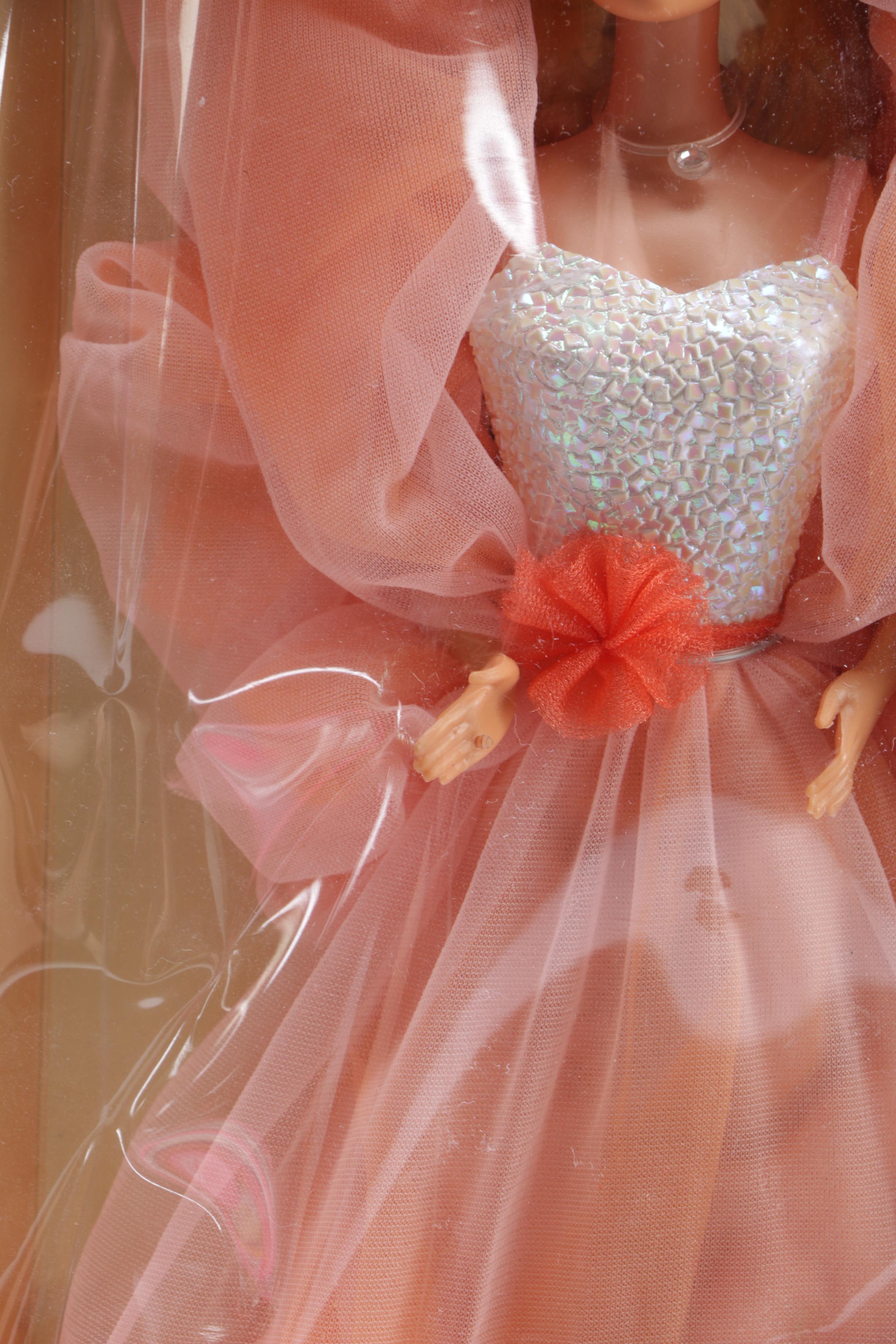 Barbie Dolls Including "Crystal" and "Peaches 'n Cream"