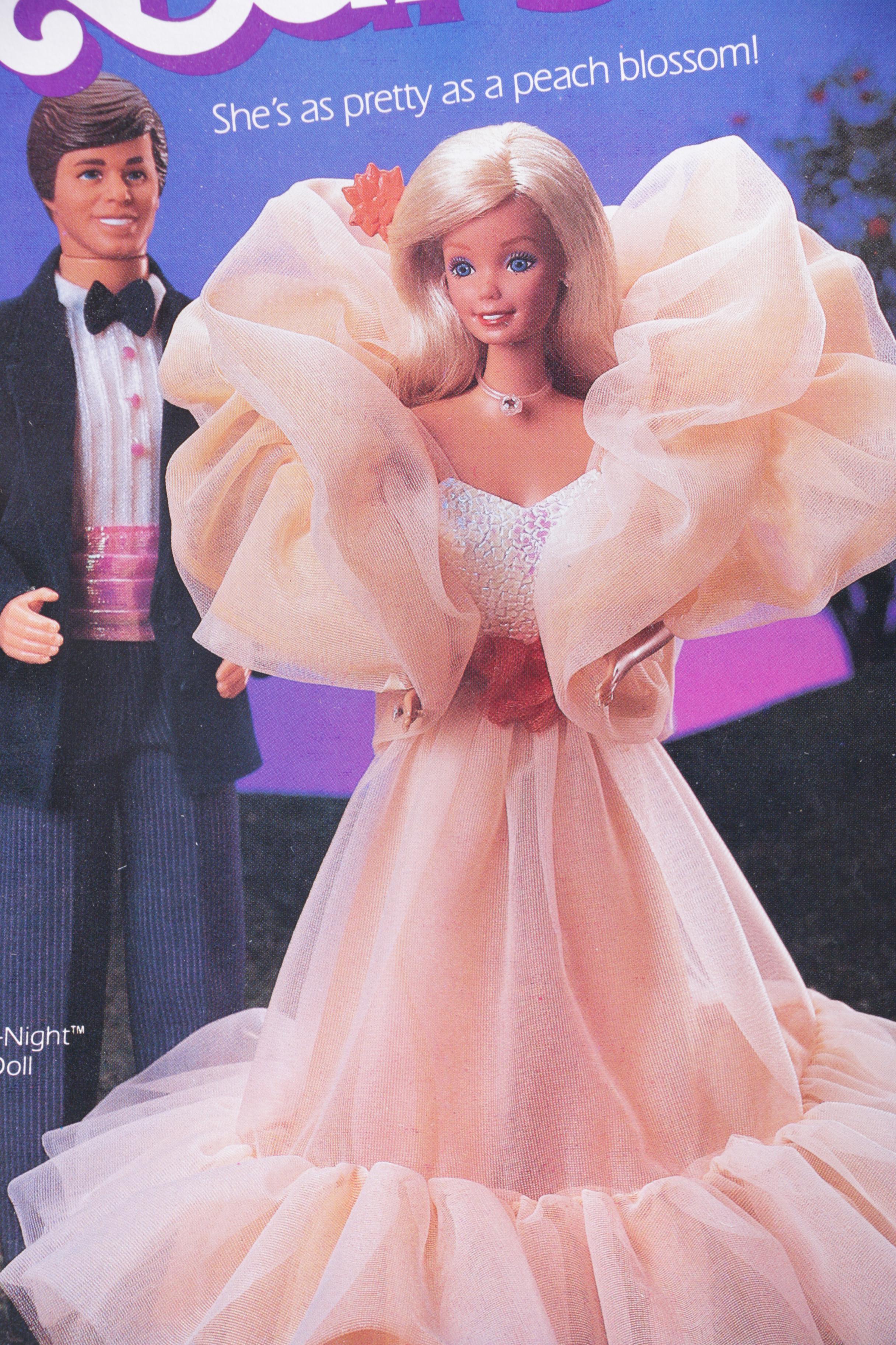 Barbie Dolls Including "Crystal" and "Peaches 'n Cream"