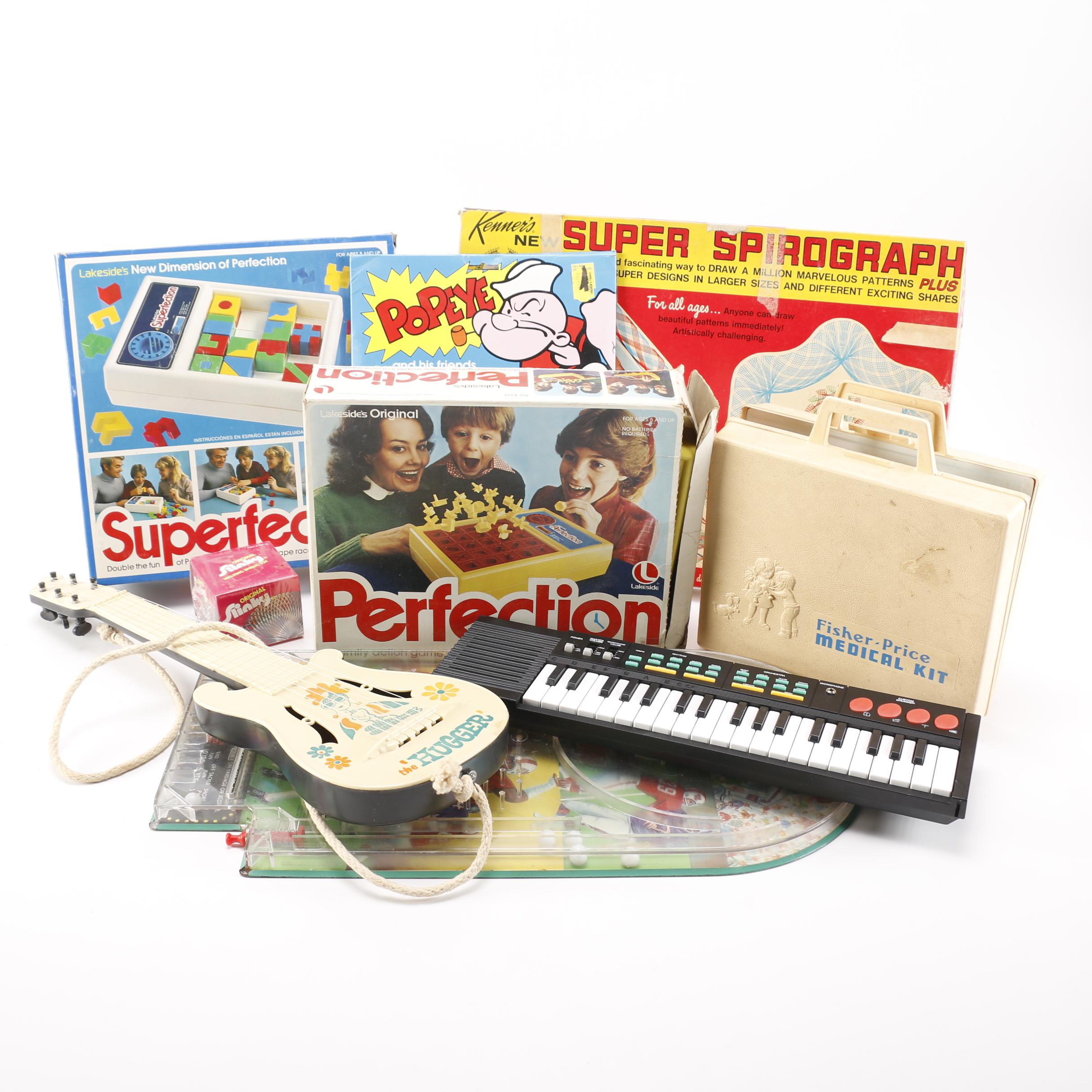 Vintage Children's Table Games and Accessories