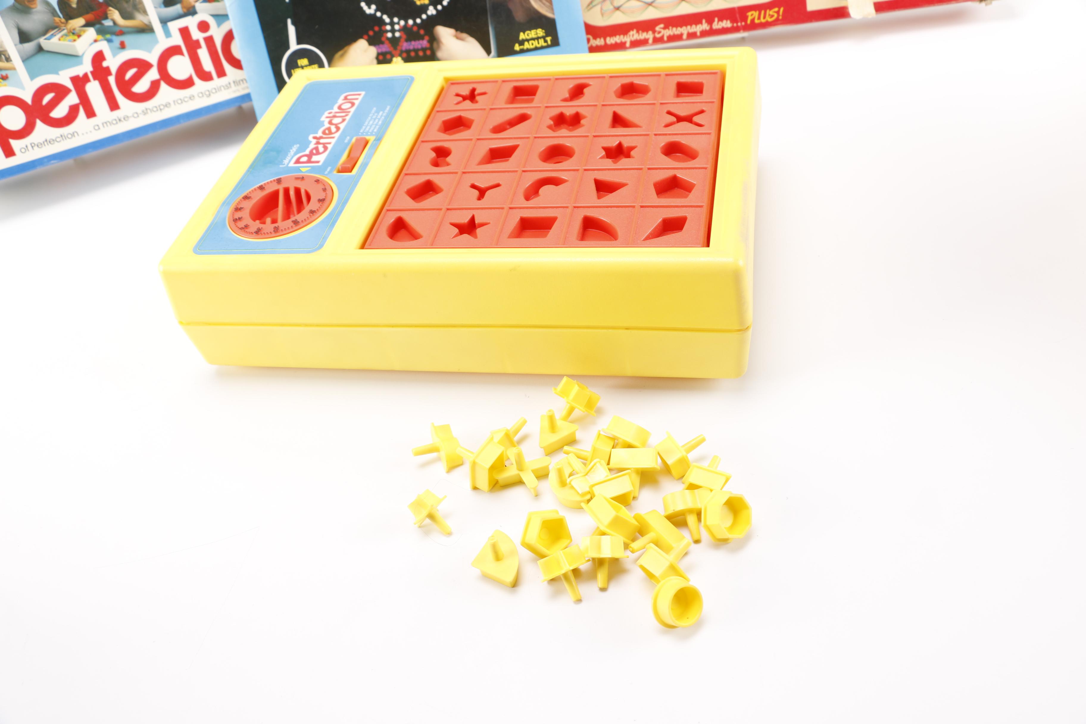 Vintage Children's Table Games and Accessories