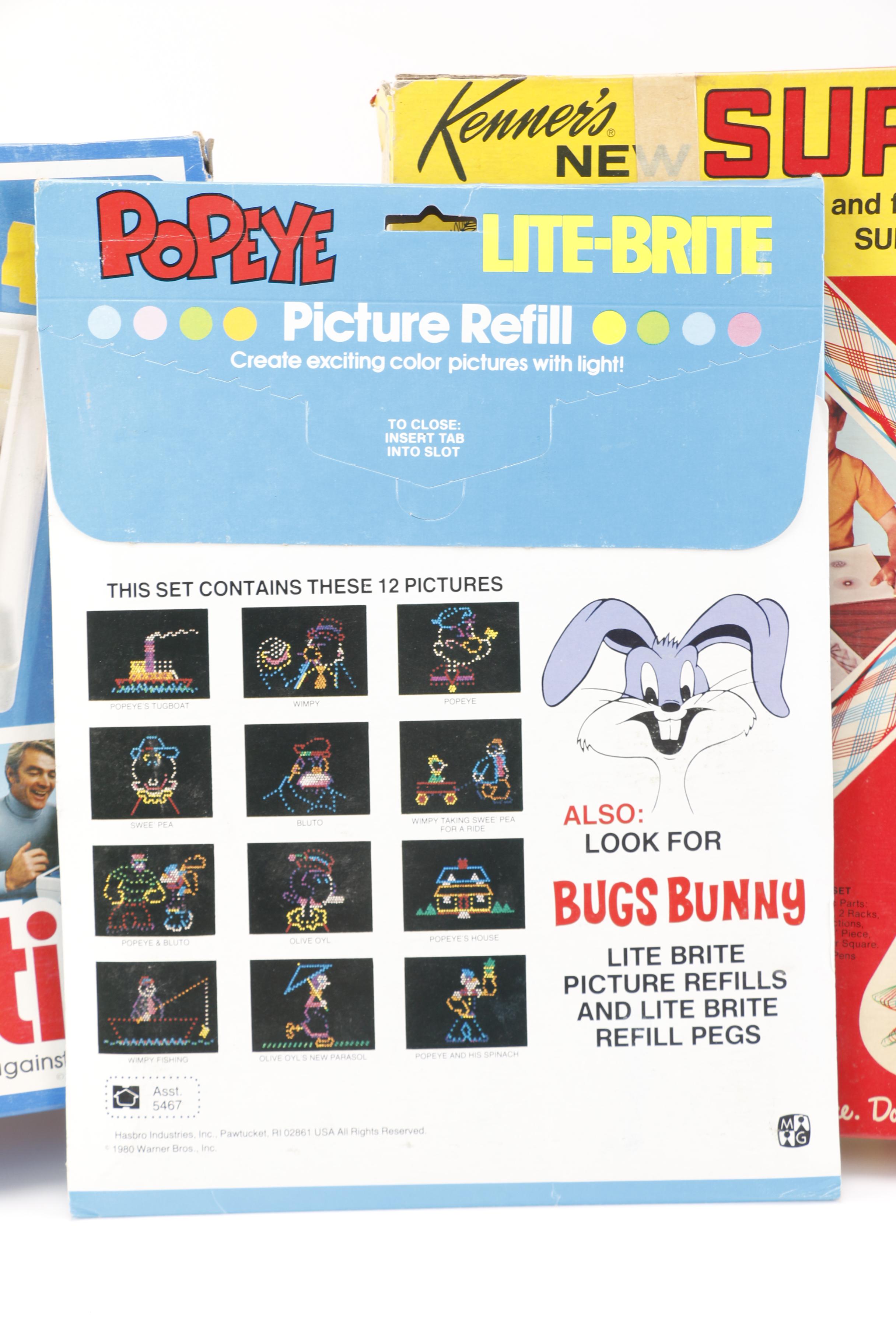 Vintage Children's Table Games and Accessories