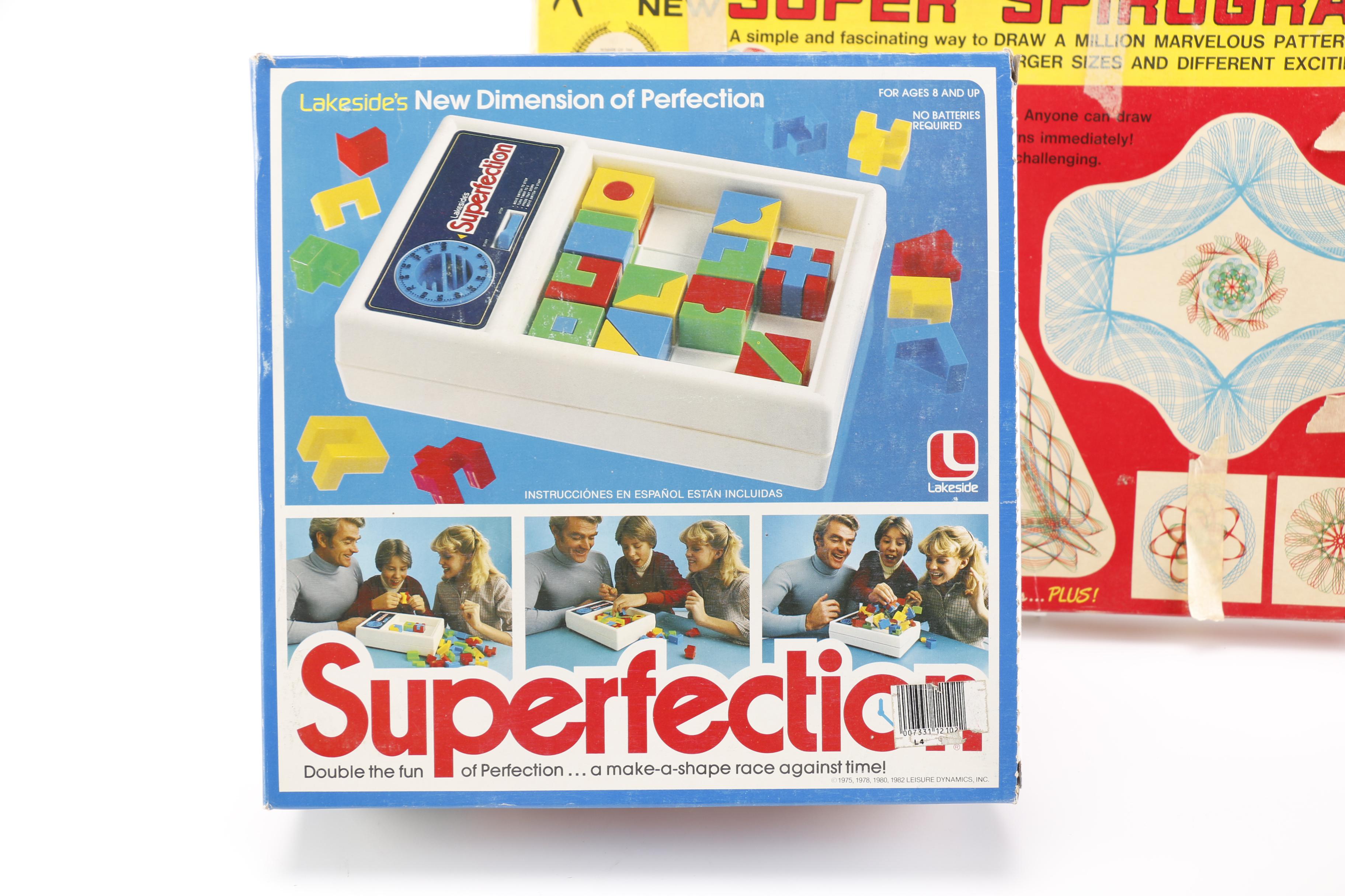 Vintage Children's Table Games and Accessories