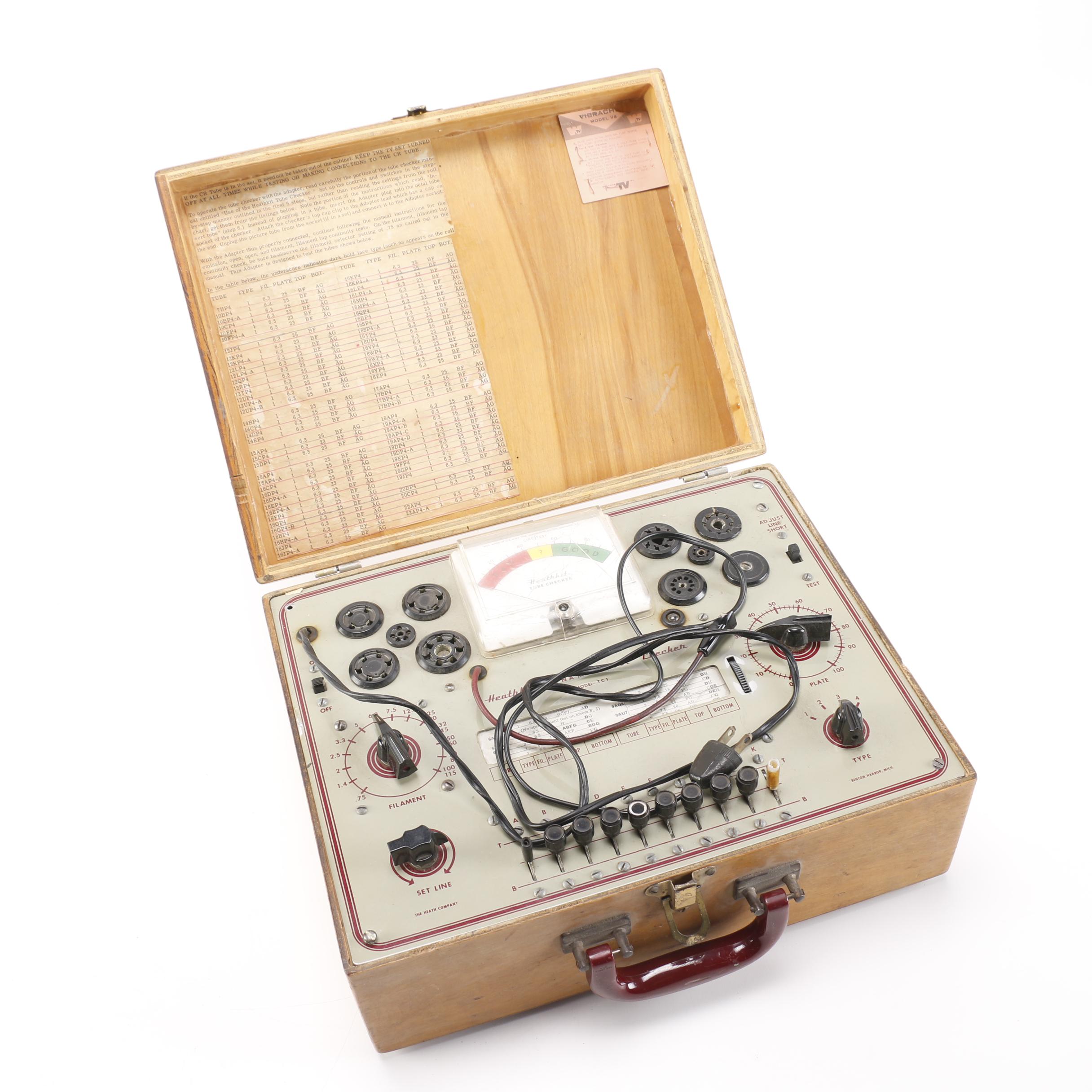 Vintage Heathkit Multimeter Vacuum Tube Tester