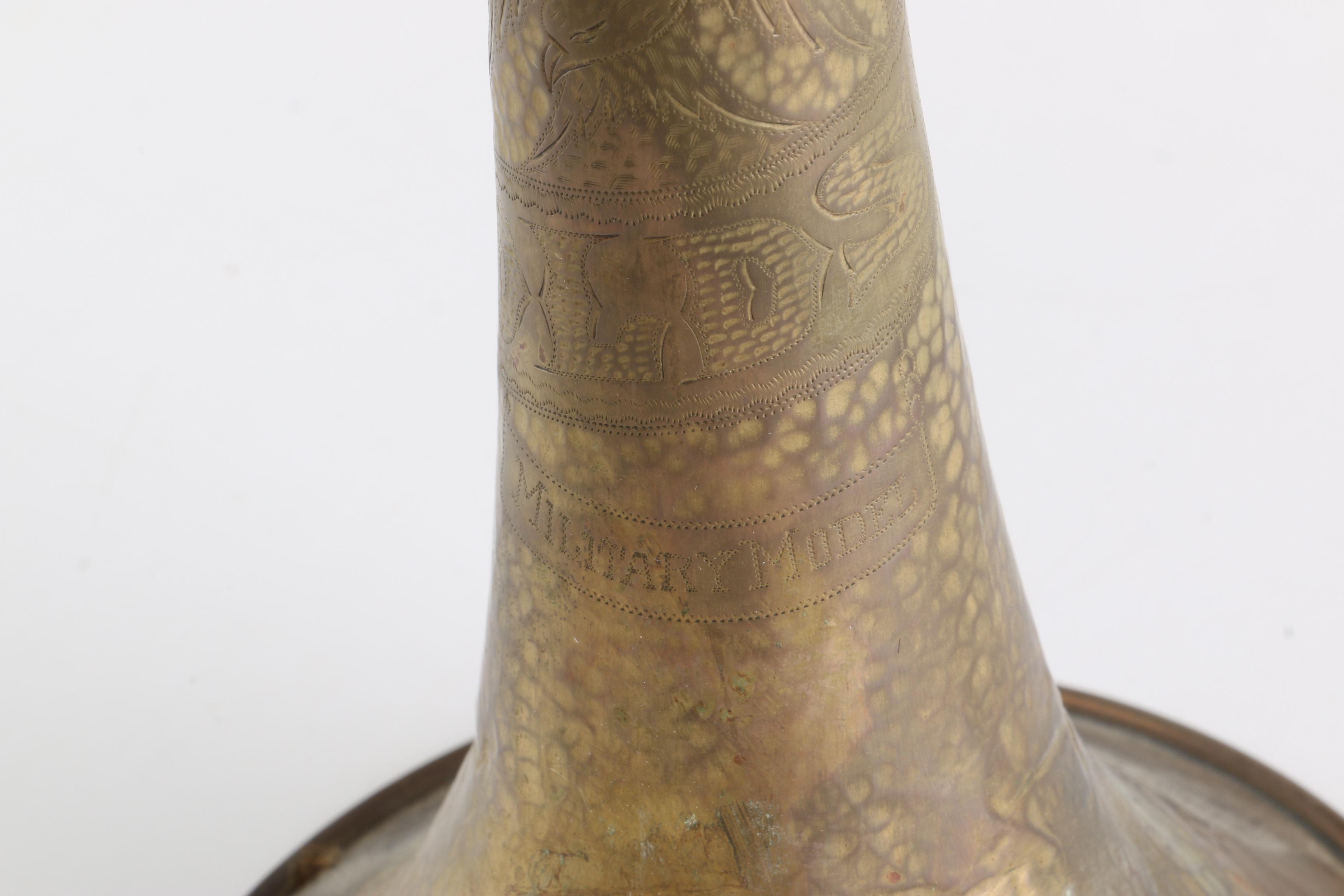 1930s Olds Trumpet and Decorative Hunting Bugle