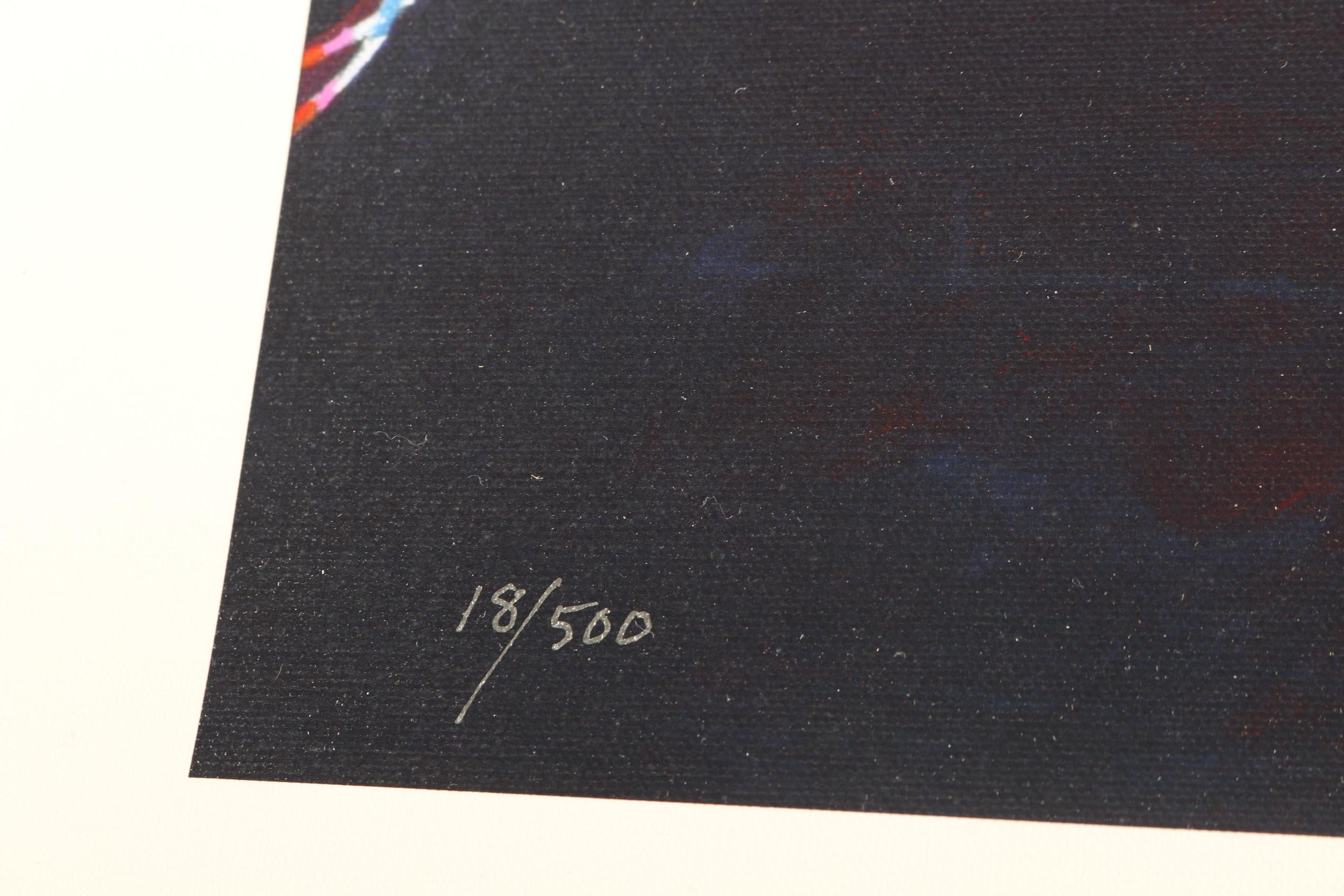 Pair of Limited Edition Giclées Featuring Native American Dancers