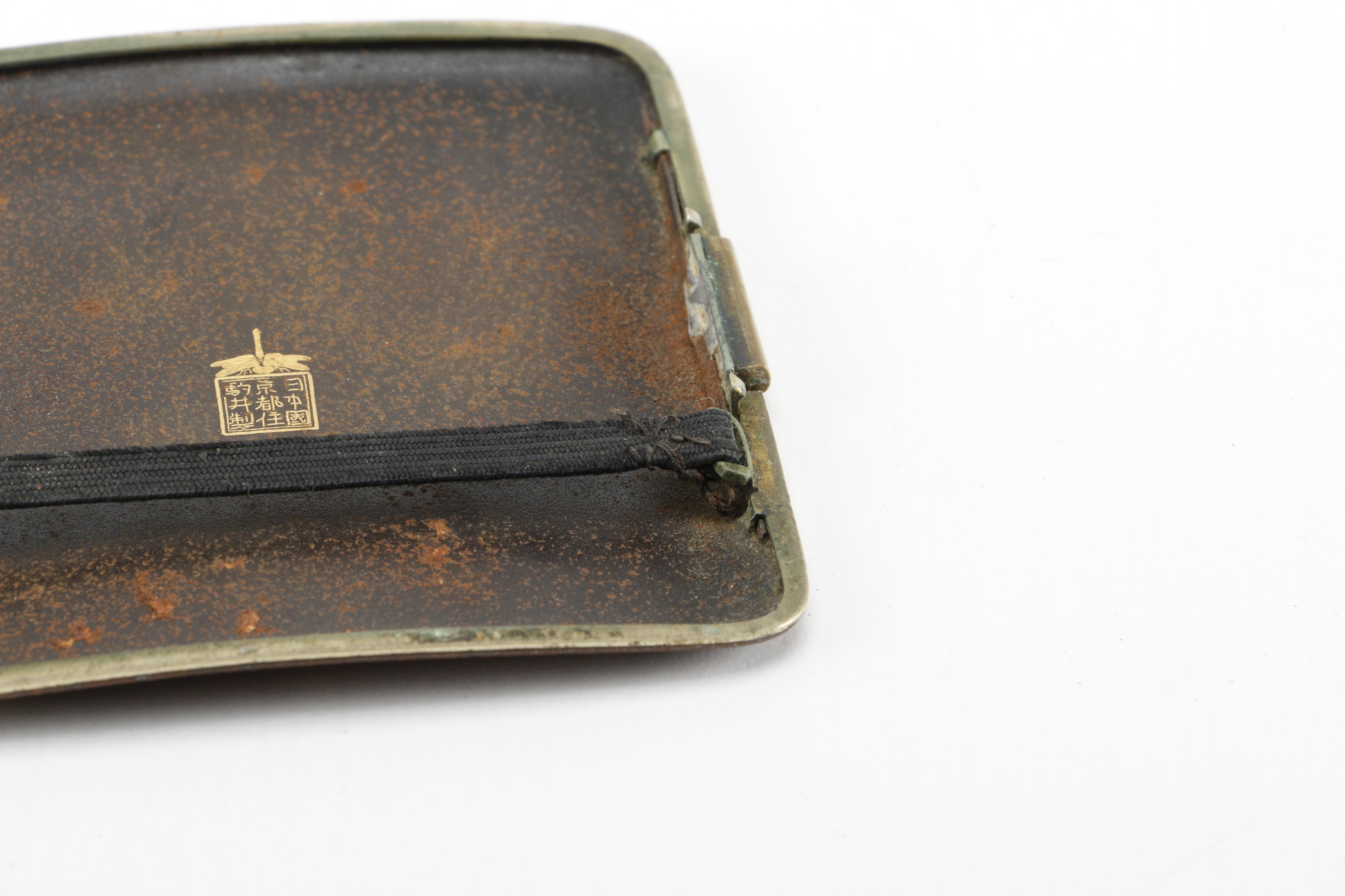 Early 20th Century Japanese Cigarette Case by Komai Otojiro