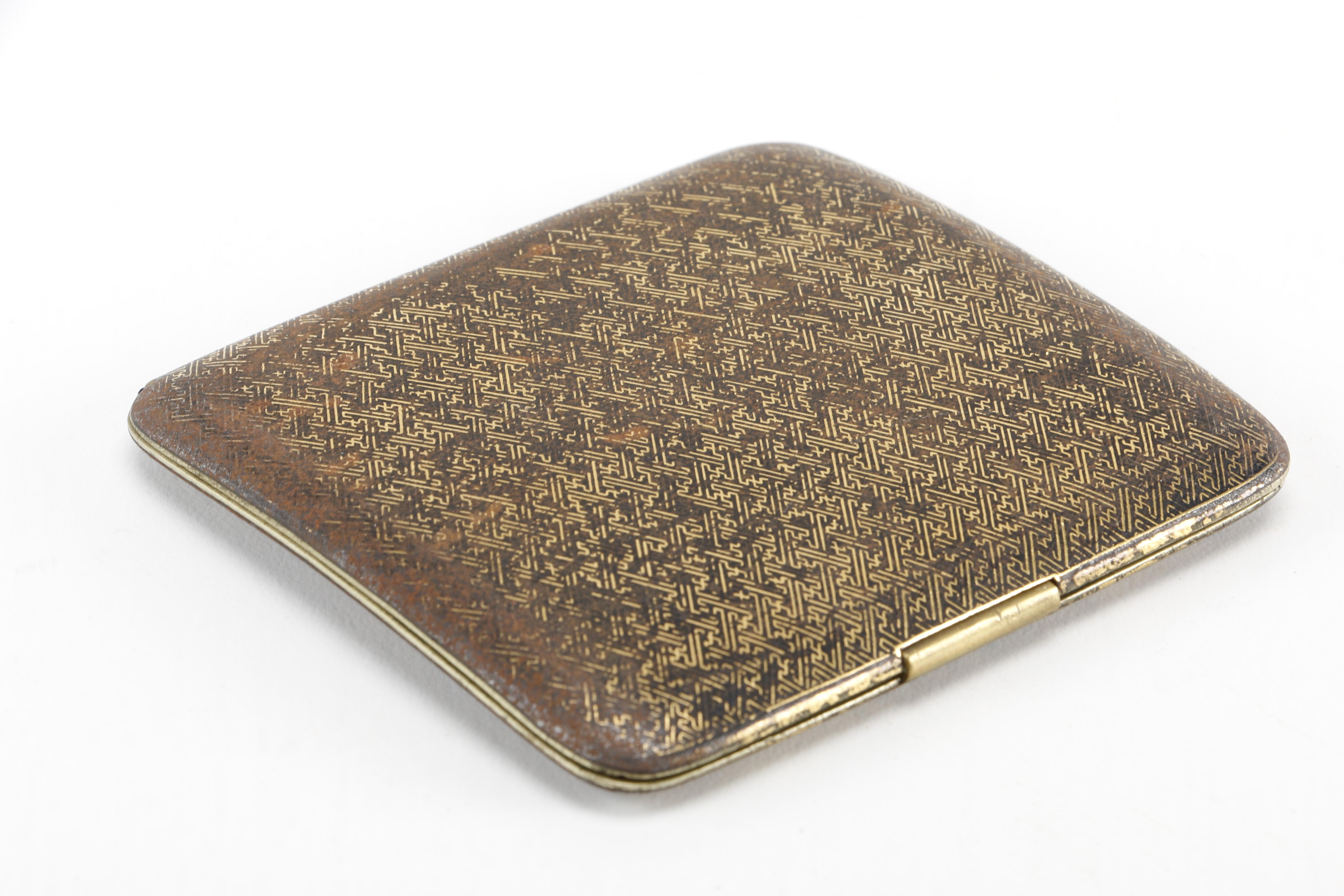 Early 20th Century Japanese Cigarette Case by Komai Otojiro