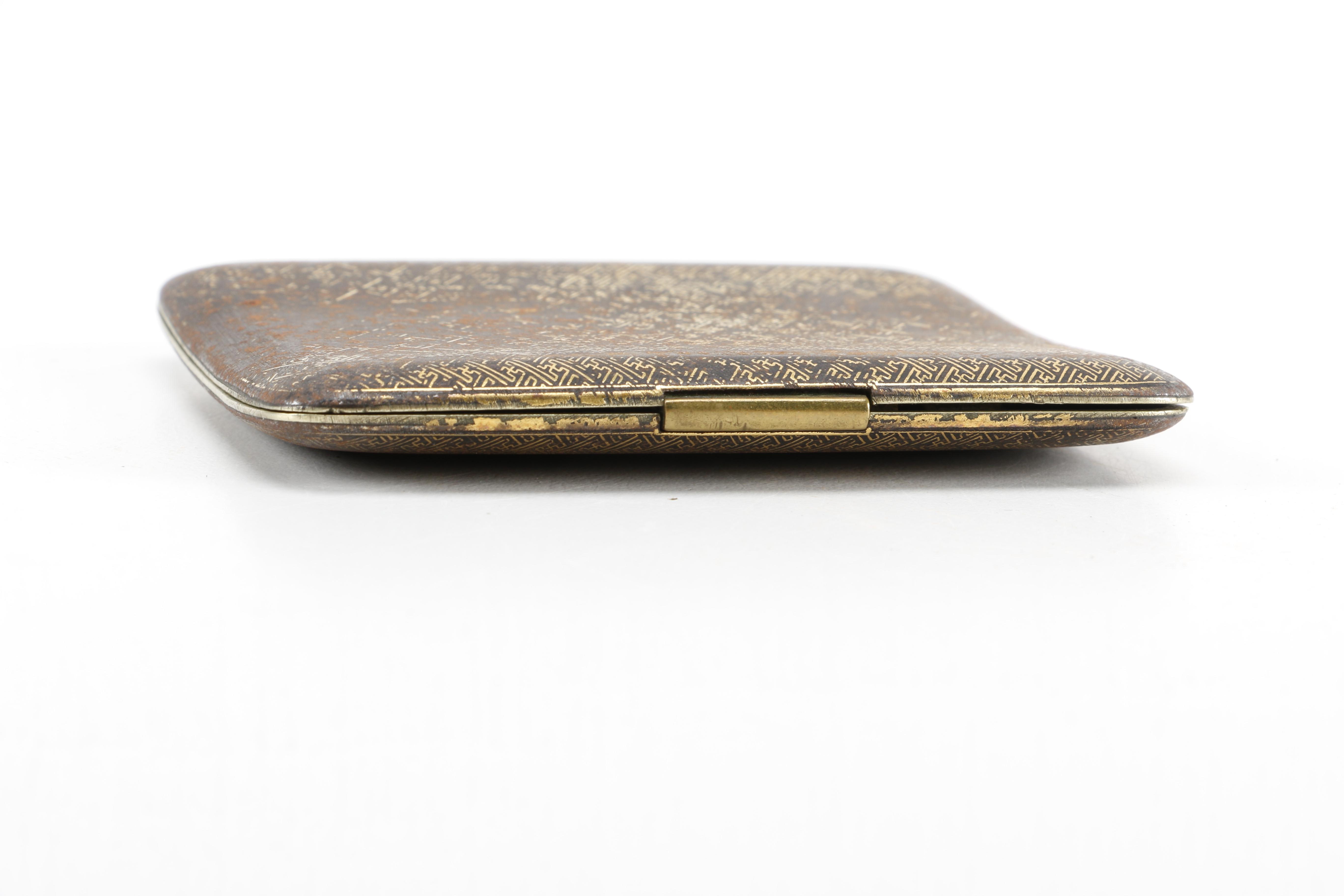 Early 20th Century Japanese Cigarette Case by Komai Otojiro