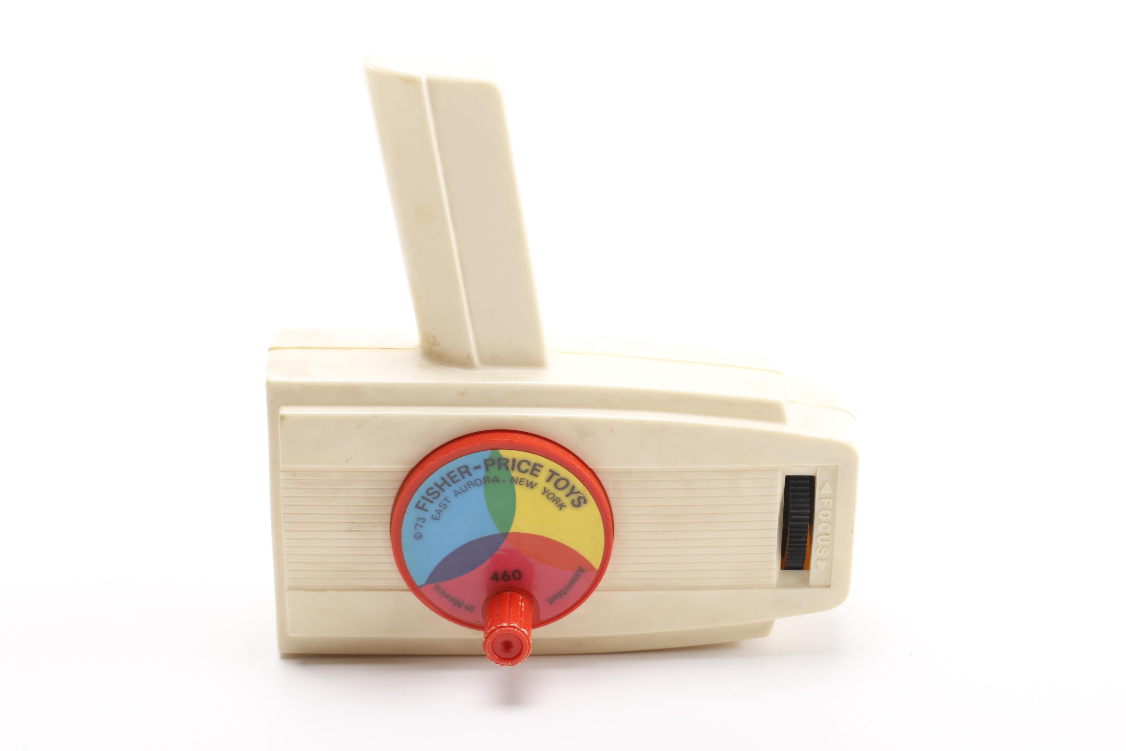 Vintage Fisher Price Movie Viewer With Cartridges