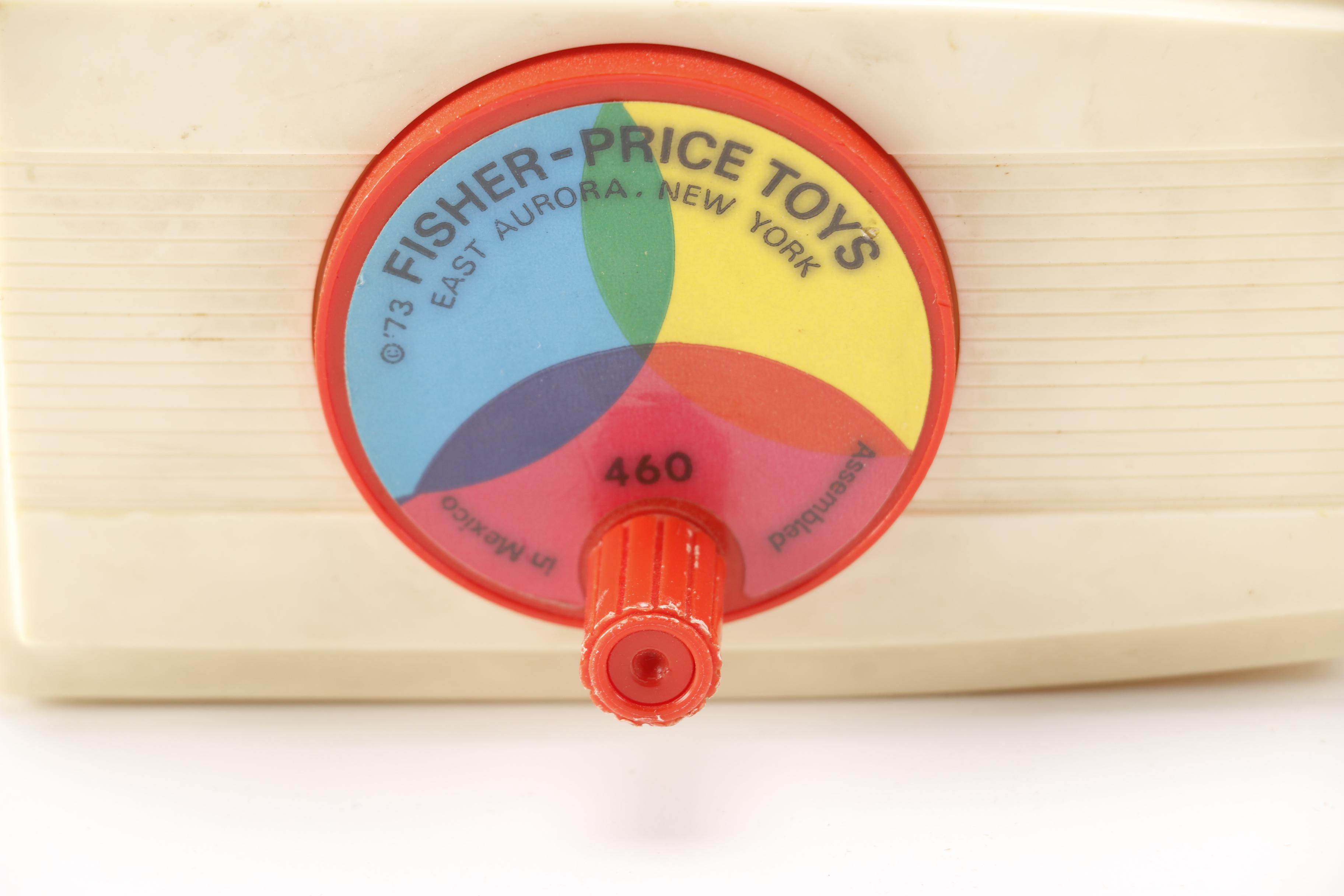 Vintage Fisher Price Movie Viewer With Cartridges