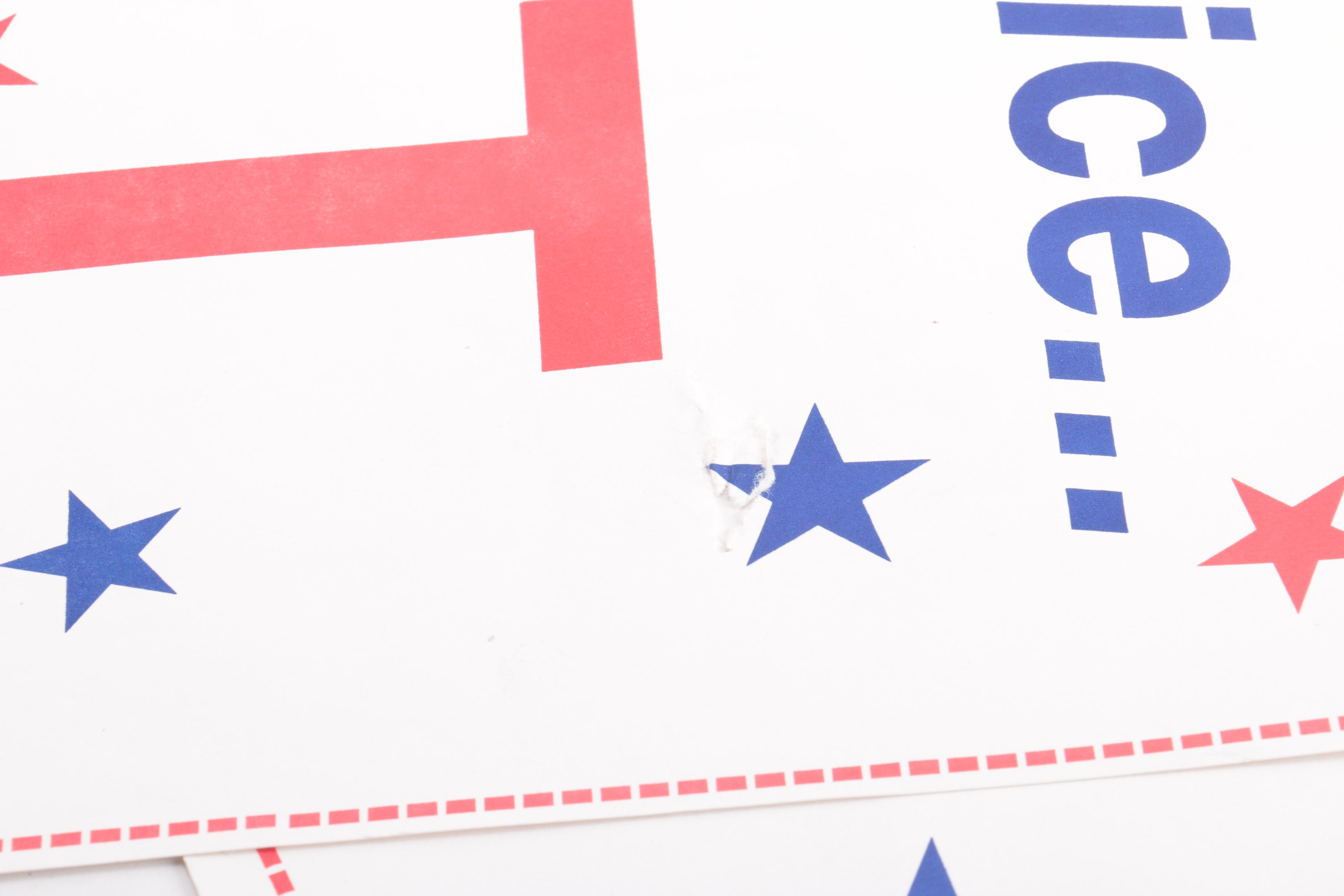 Vintage Political Poster Collection