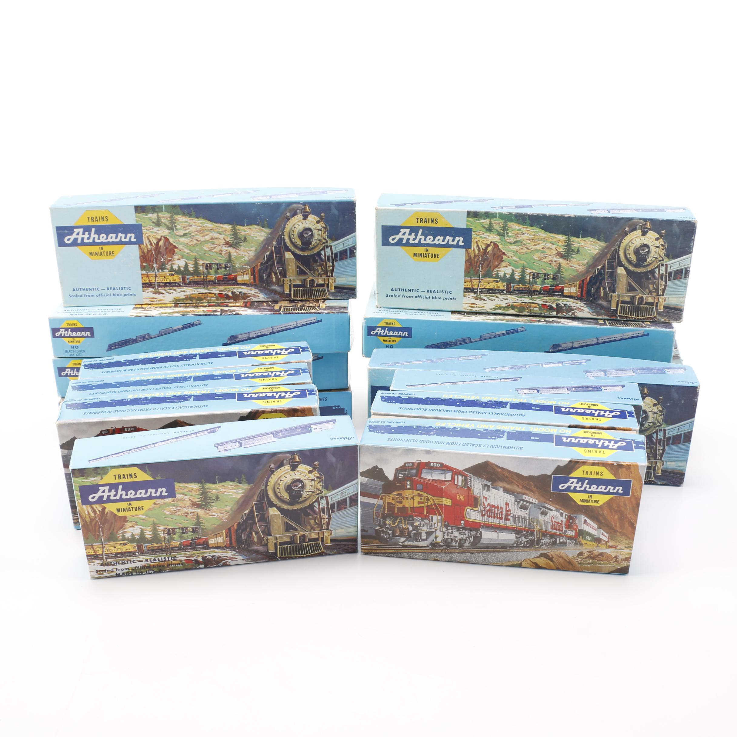 Athearn HO Scale Model Train Cars