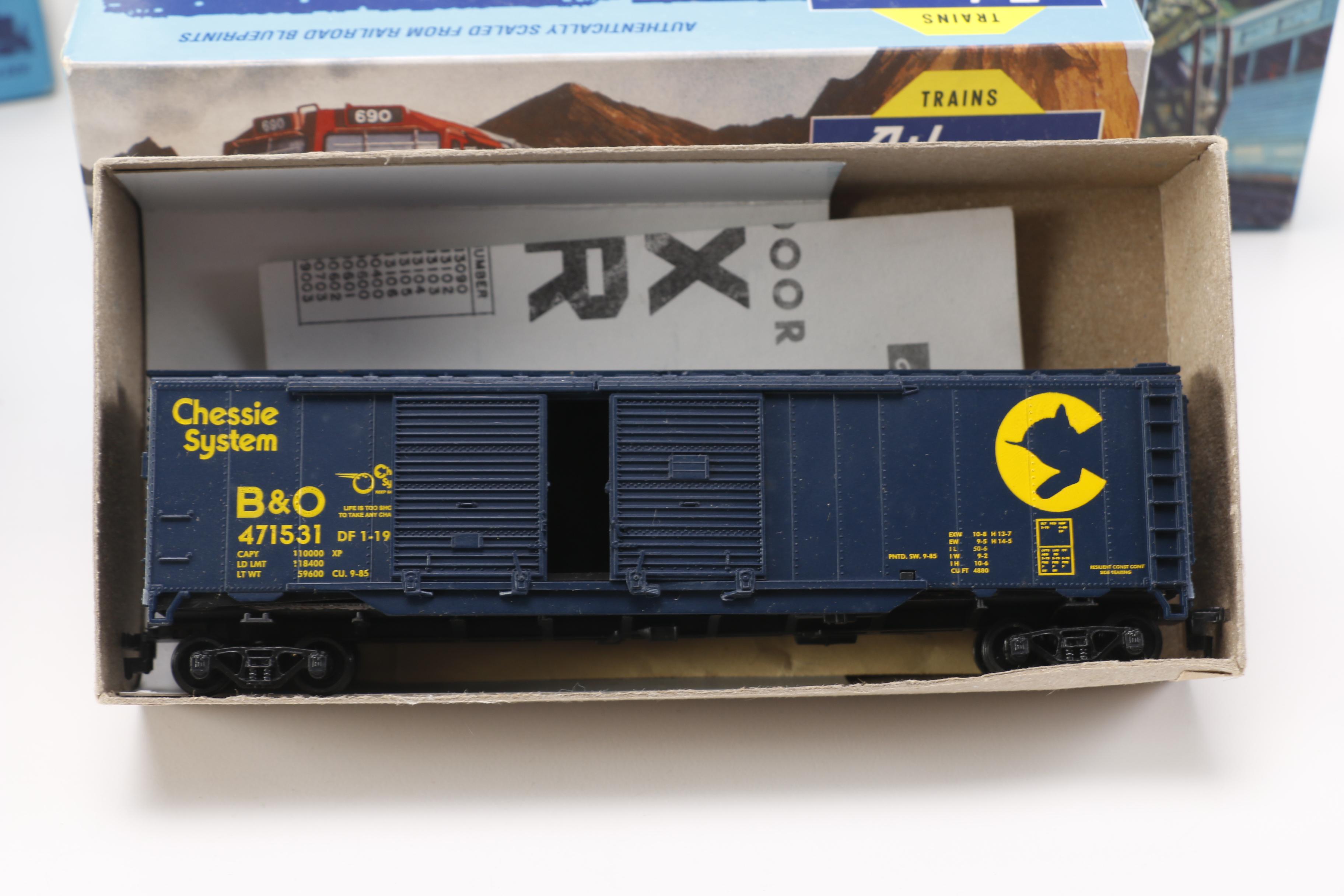 Athearn HO Scale Model Train Cars