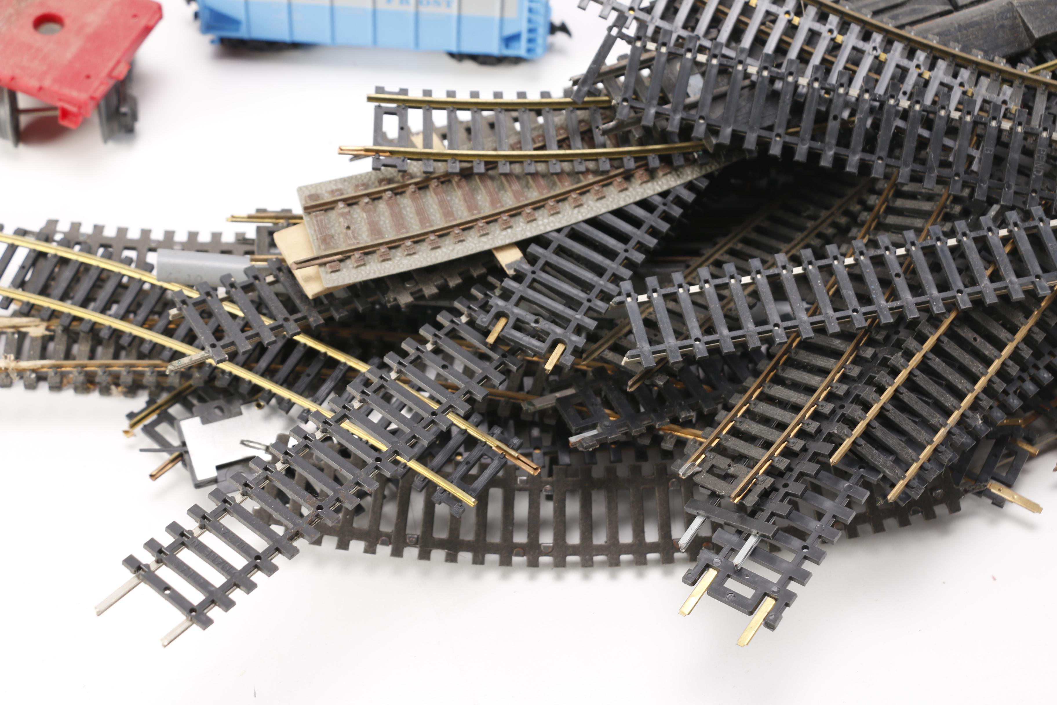 Train Cars, Track and Accessories With Lionelville Alarm Clock