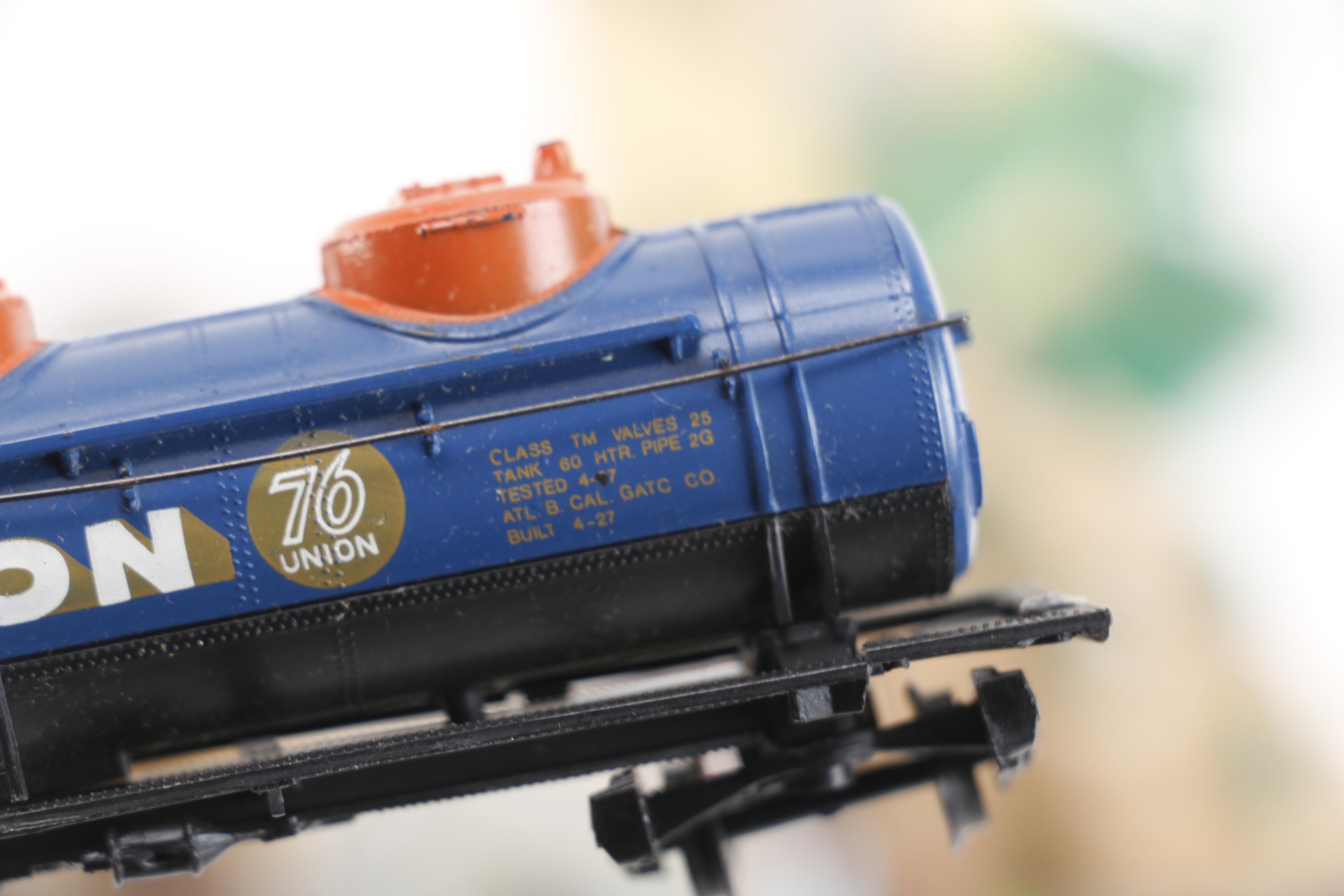Train Cars, Track and Accessories With Lionelville Alarm Clock