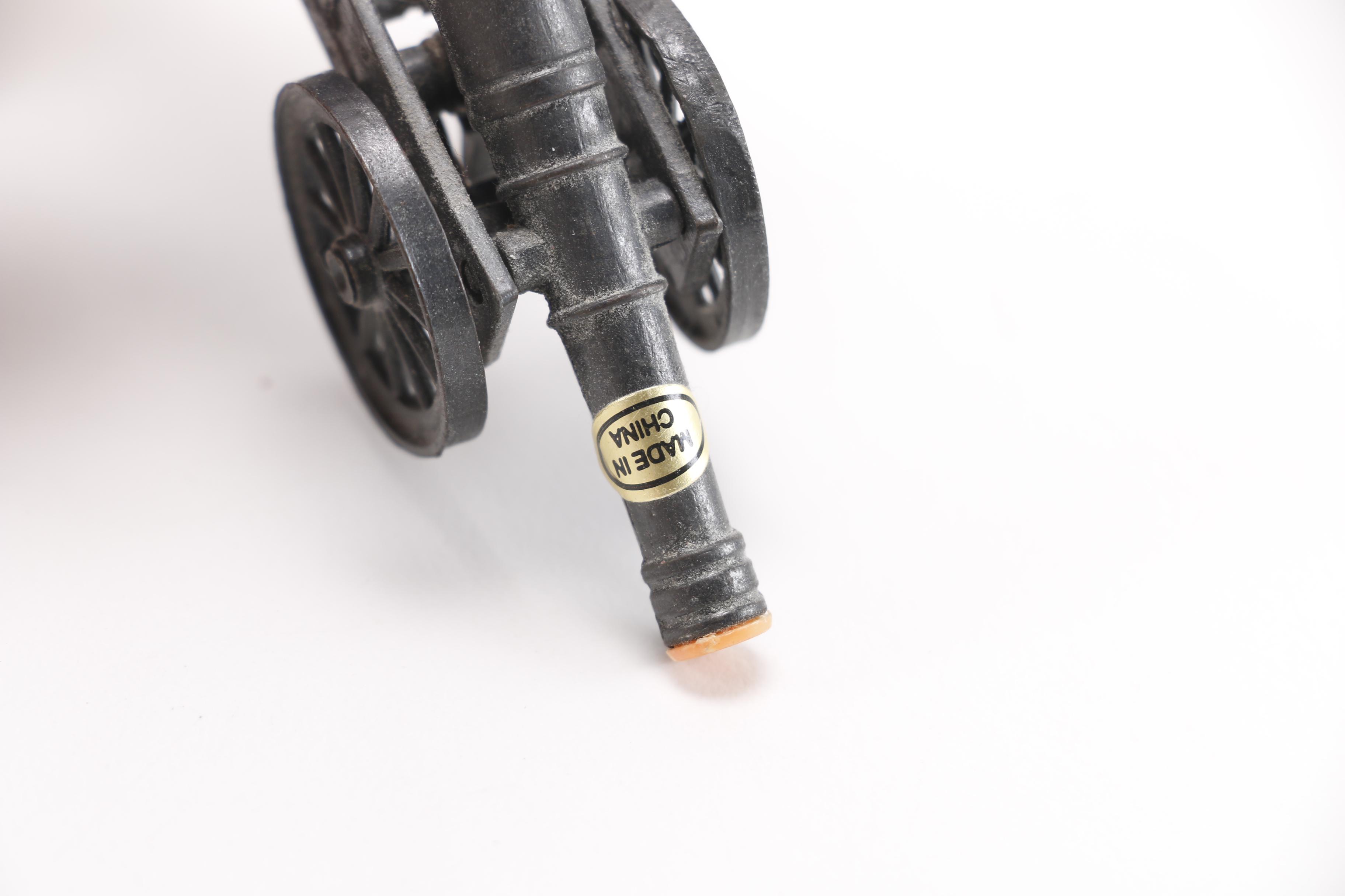 Vintage Toys Including Cast Metal Horse-Drawn Vehicles