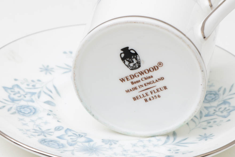 Wedgwood Bone China "Belle Fleur" Service