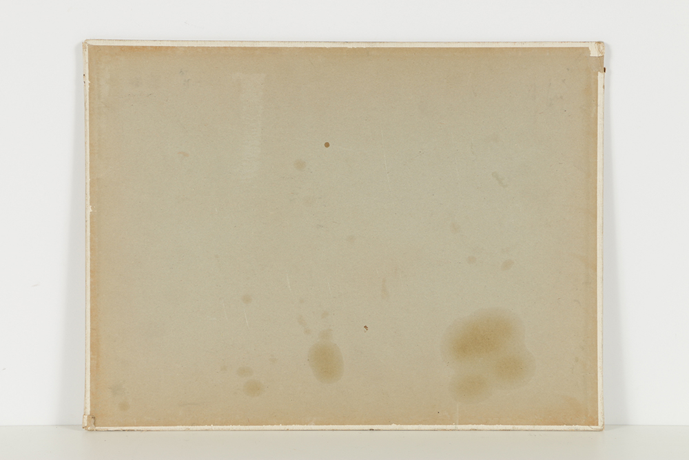 Oil Painting on Canvas Board of Nude Woman