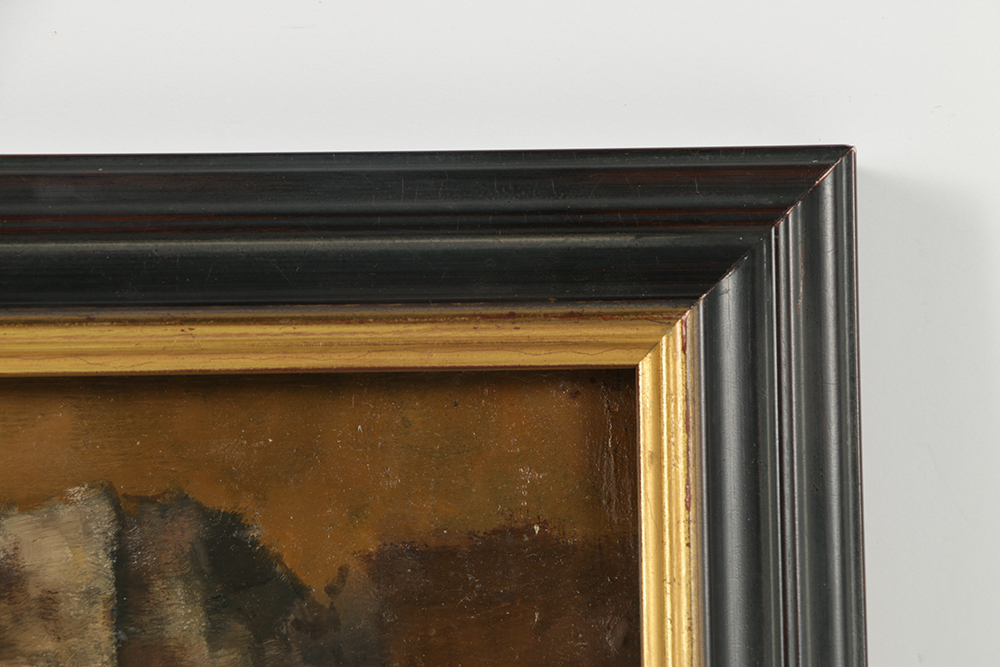 Attributed to Seymour Remenick Oil Painting on Board Still Life