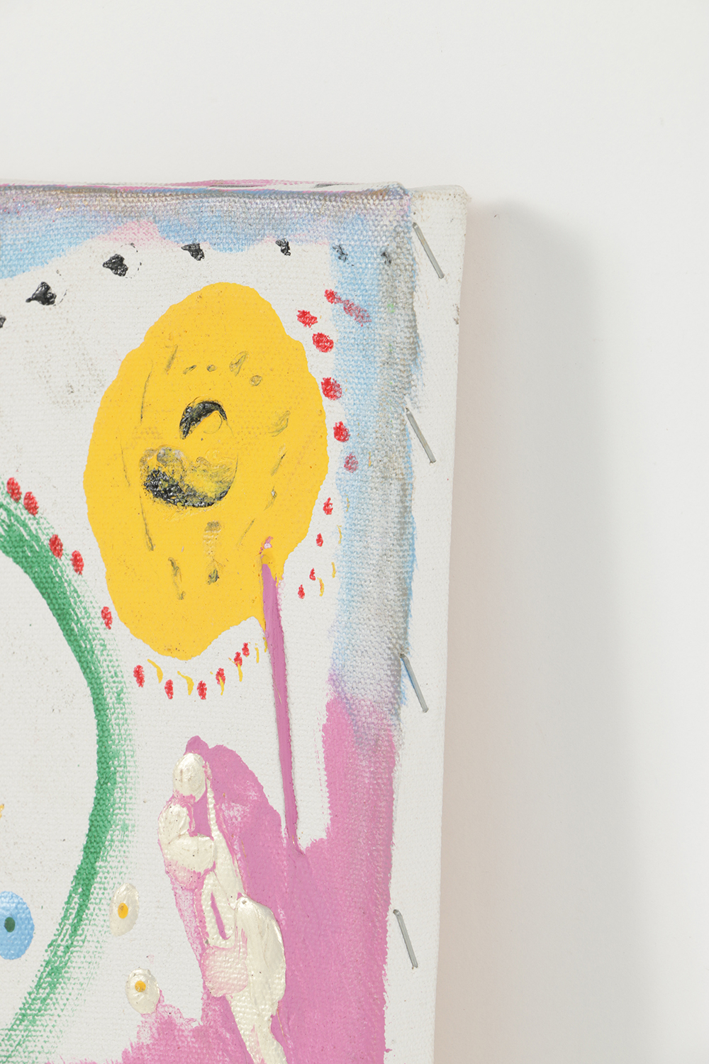 Acrylic Painting on Canvas Abstract Composition