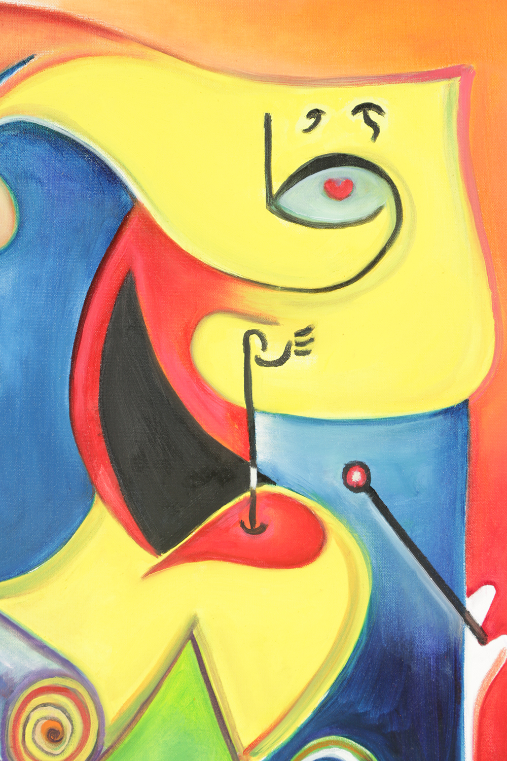 Husidio John Tempest Oil Painting on Canvas "The Jester"