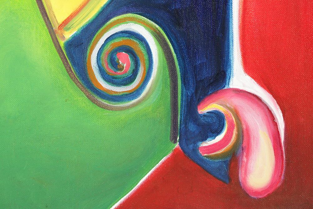 Husidio John Tempest Oil Painting on Canvas "The Jester"