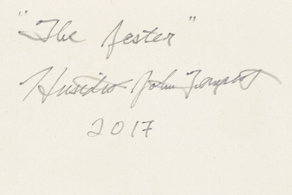 Husidio John Tempest Oil Painting on Canvas "The Jester"