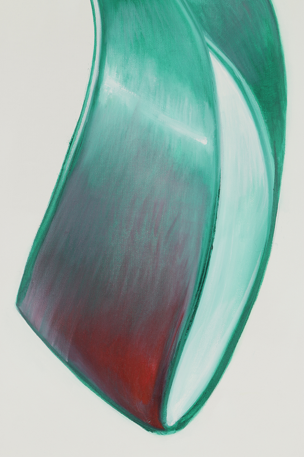 Husidio John Tempest Oil Painting on Canvas "Millenium Horse (Green)"