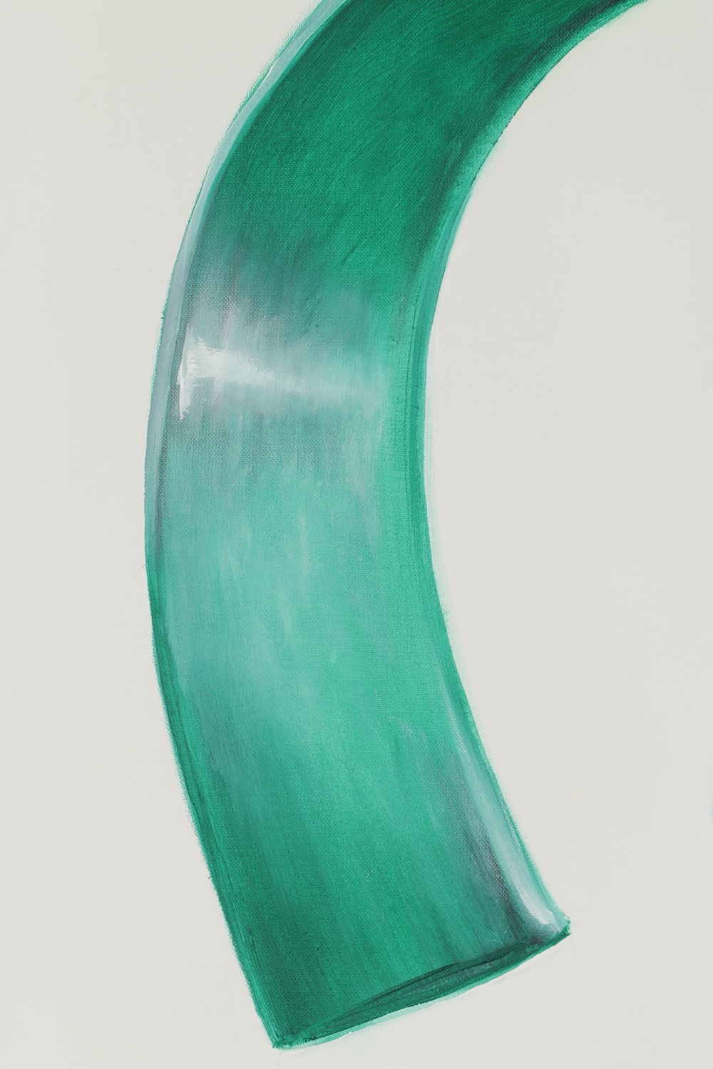 Husidio John Tempest Oil Painting on Canvas "Millenium Horse (Green)"