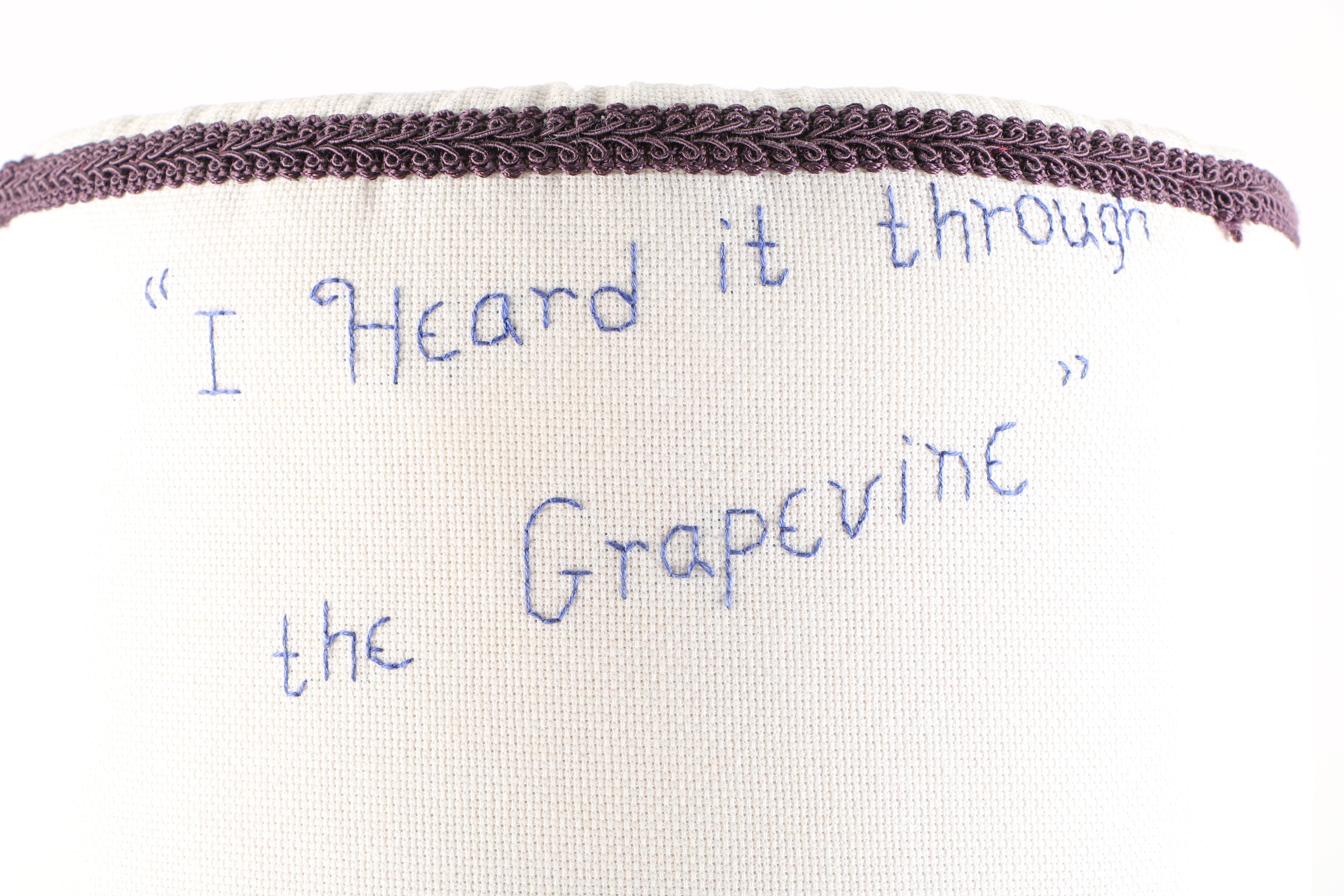 Vintage California Raisins "Rasinette"  Lamp and Shade