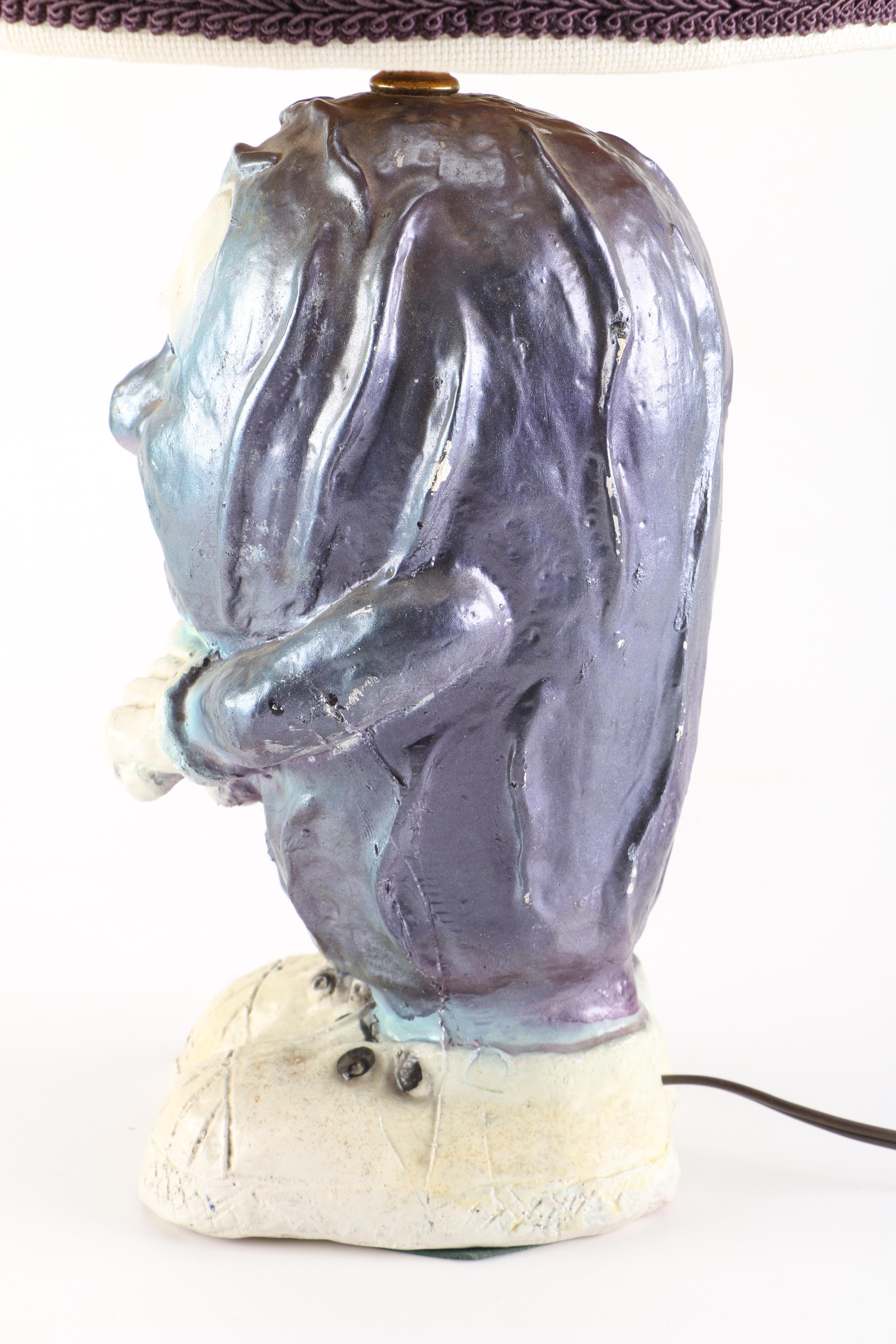 Vintage California Raisins "Rasinette"  Lamp and Shade