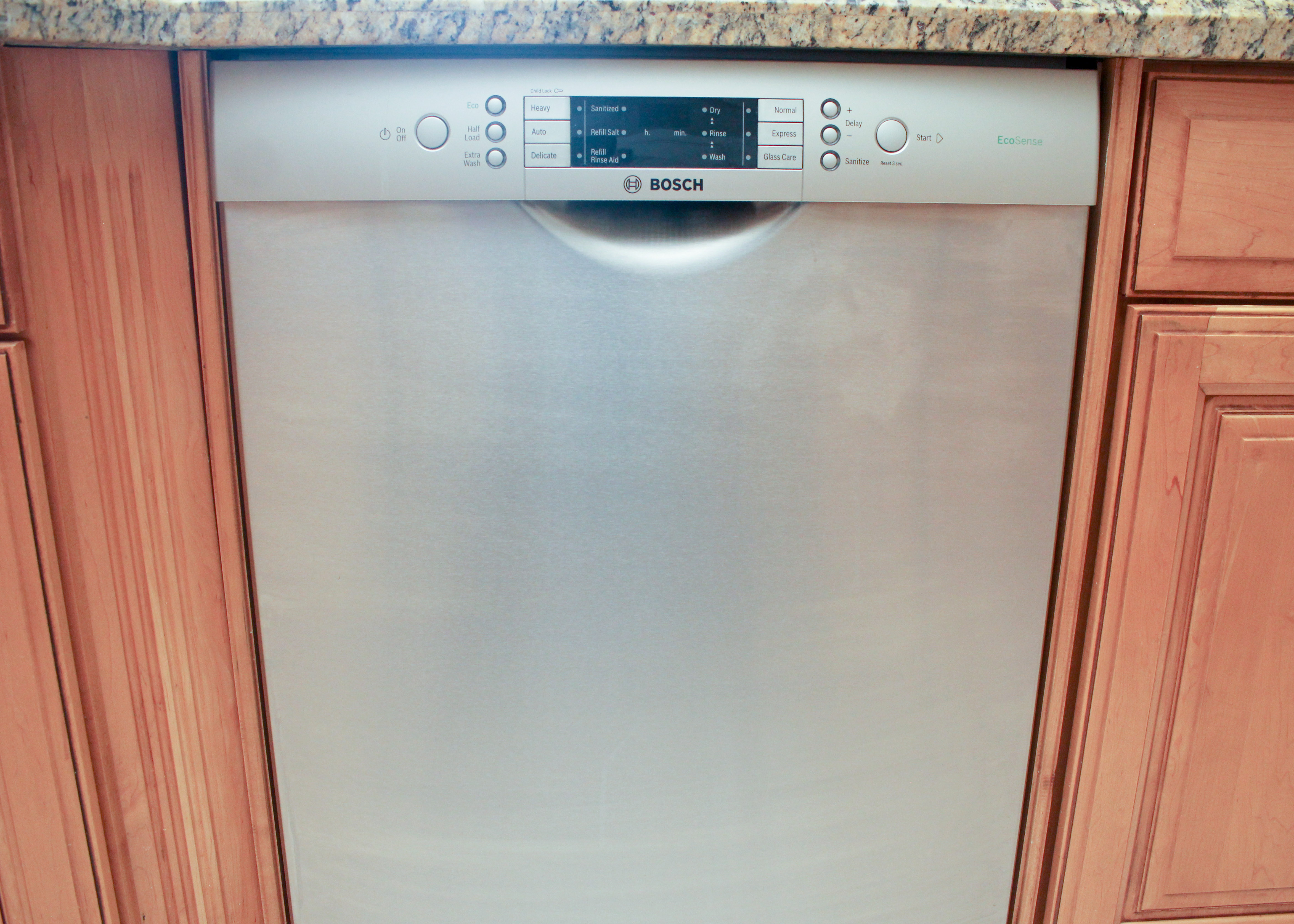 Bosch EcoSense Chrome Dishwasher
